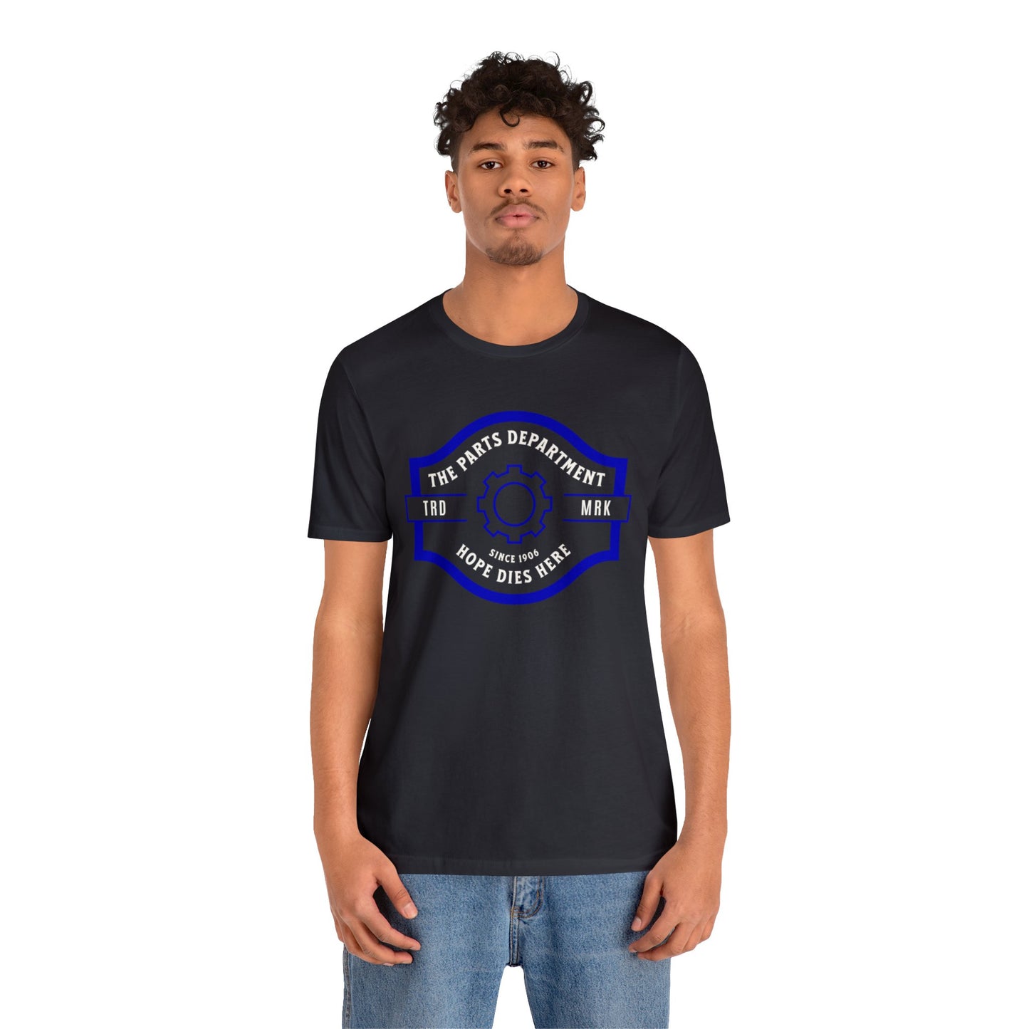 The Parts Department, Hope Dies Here Shirt, Gift for Parts Manager, Dealership Employee, Parts Counter Person, Birthday Gift, Fathers Day