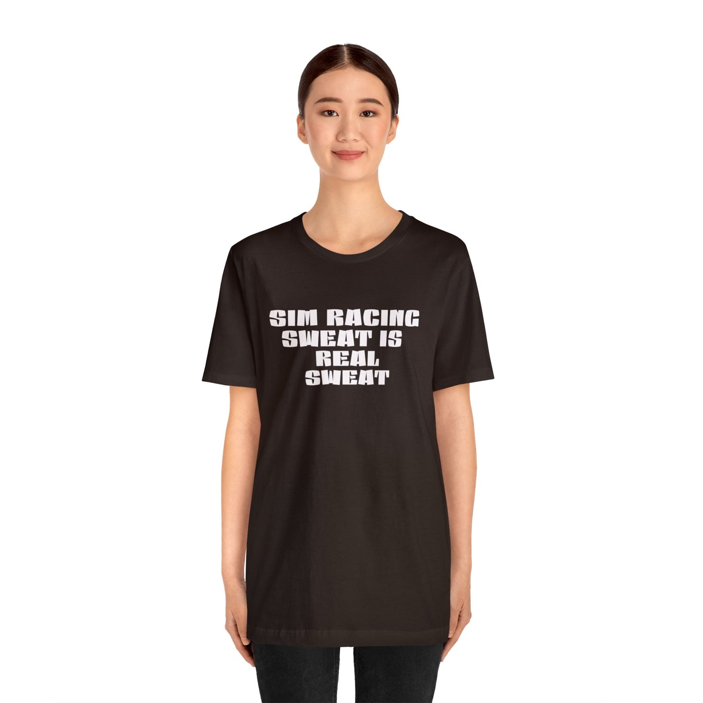 Sim Racing Sweat Is Real Sweat Shirt, Sim Racing, I Racer, Online Gaming, Gift for Gammer, I race online, E sports, Online Racing, Simulator