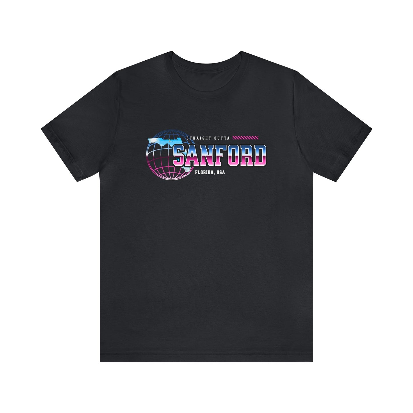 Straight Outta Sanford Florida Home Town Shirt Birthplace Birthday Gift Florida Souviner Florida Cities Destination Gift Gift For Dad