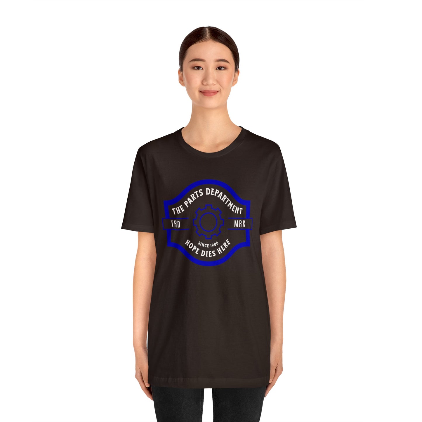 The Parts Department, Hope Dies Here Shirt, Gift for Parts Manager, Dealership Employee, Parts Counter Person, Birthday Gift, Fathers Day