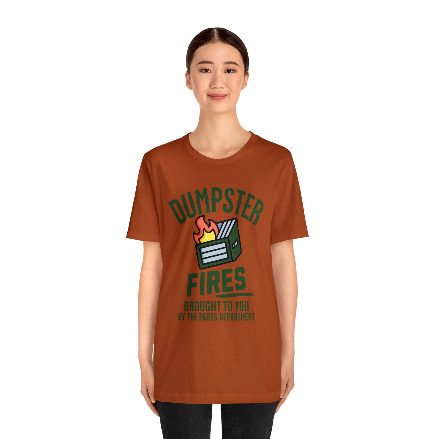 Dumpster Fires Brought to you by the Parts Department, Gift for Parts Manager, Dealership Employee, Parts Counter Person, Birthday Day