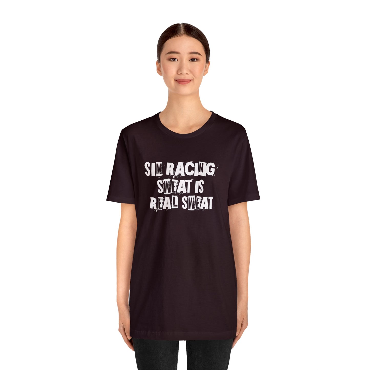 Sim Racing Sweat Is Real Sweat Shirt, Sim Racing, I Racer, Online Gaming, Gift for Gammer, I race online, E sports, Online Racing, Simulator