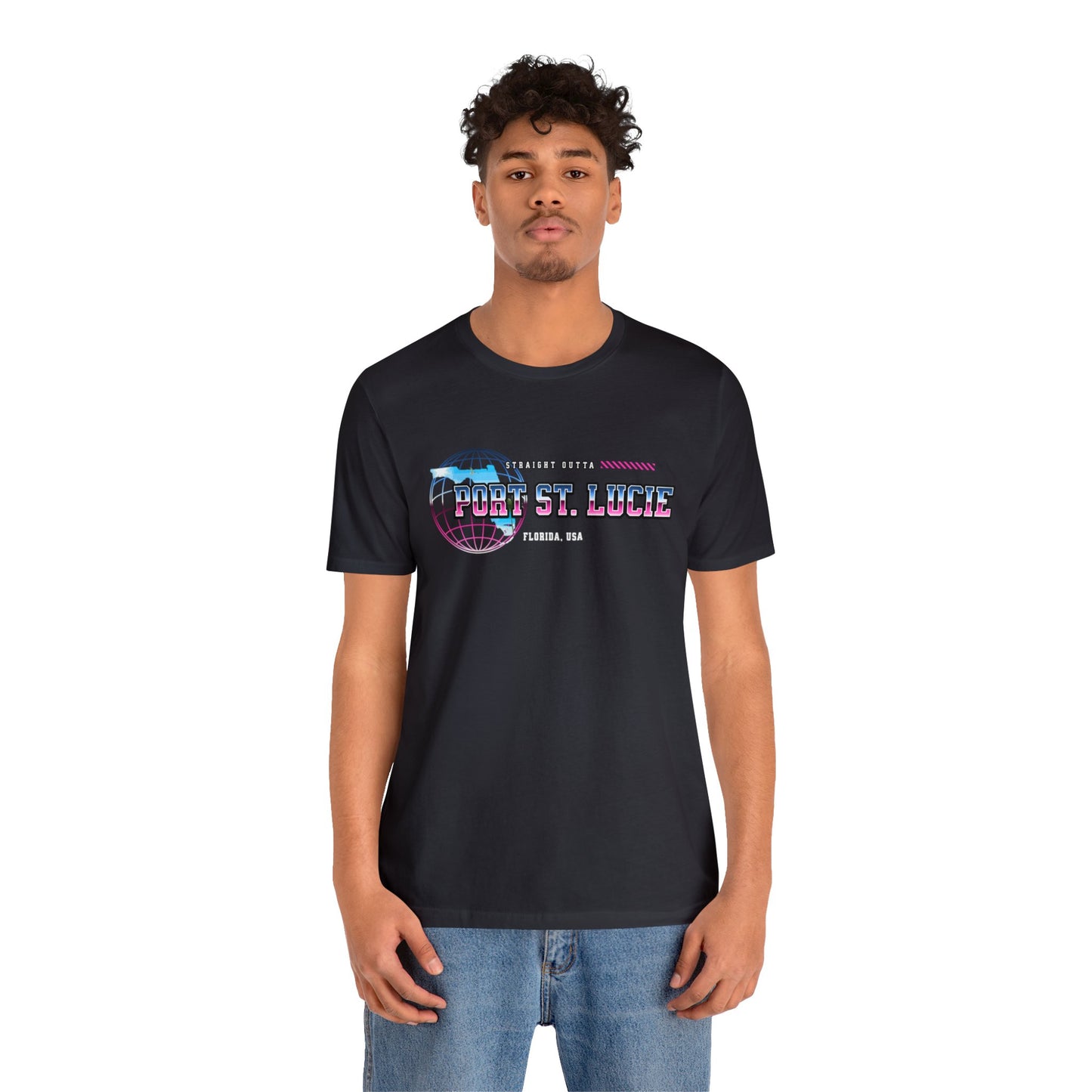 Straight Outta Port St. Lucie Florida Home Town Shirt Birthplace Birthday Gift Florida Souviner Florida Cities Destination Gift Gift For Dad