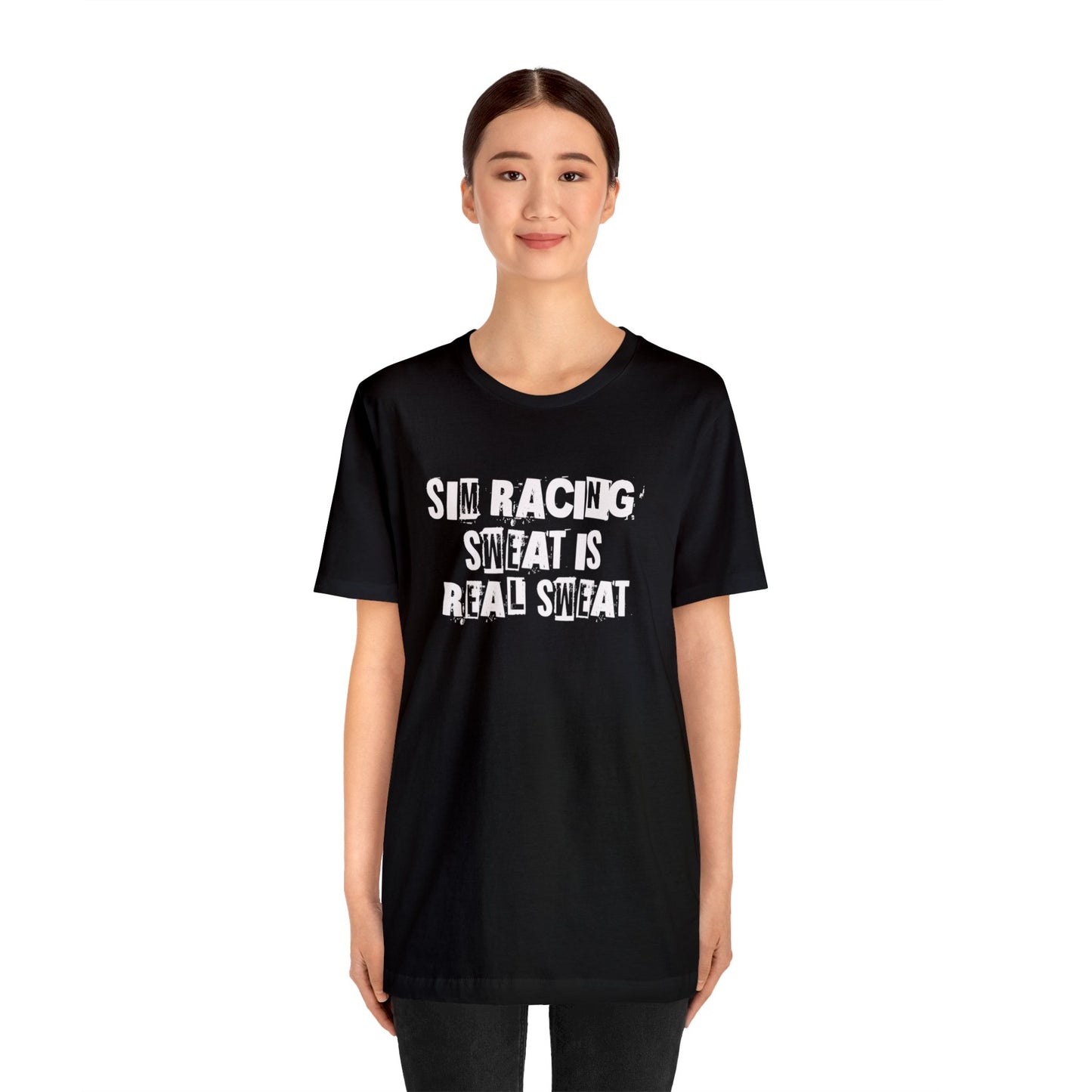 Sim Racing Sweat Is Real Sweat Shirt, Sim Racing, I Racer, Online Gaming, Gift for Gammer, I race online, E sports, Online Racing, Simulator