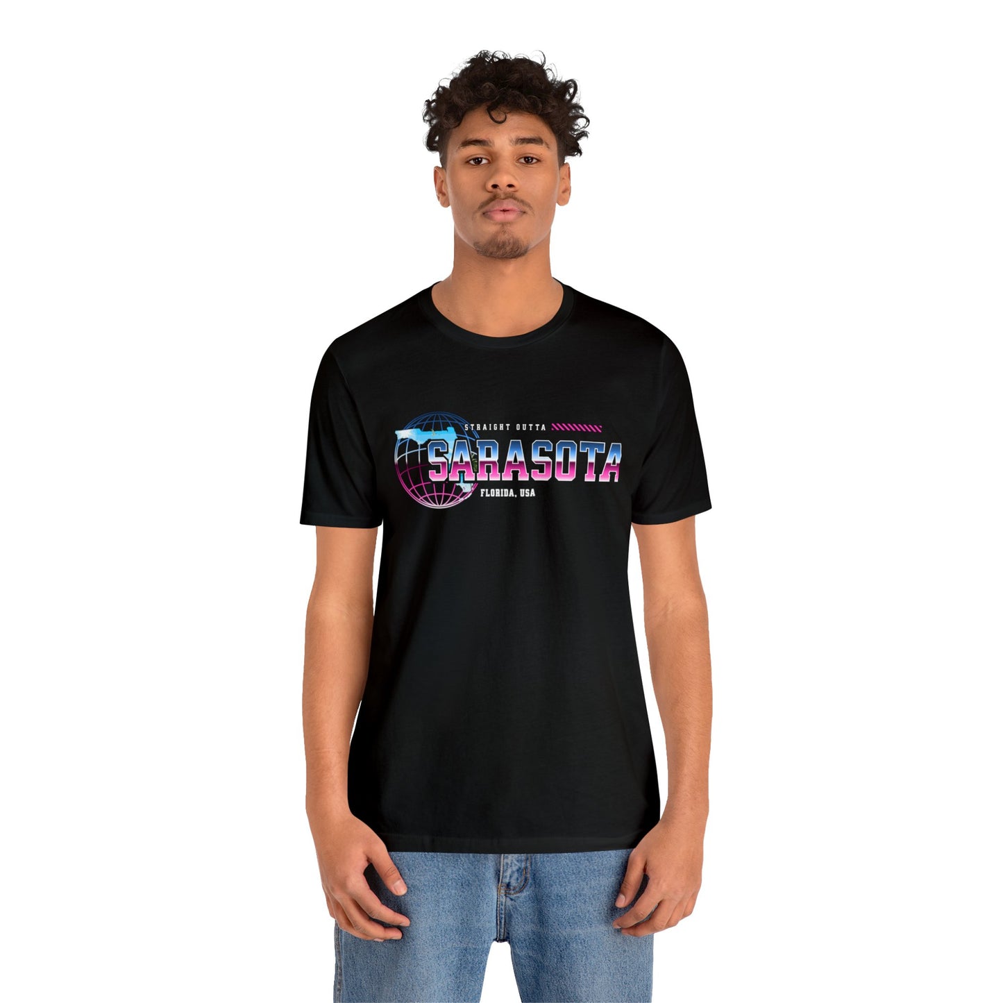 Straight Outta Sarasota Florida Home Town Shirt Birthplace Birthday Gift Florida Souviner Florida Cities Destination Gift Gift For Dad