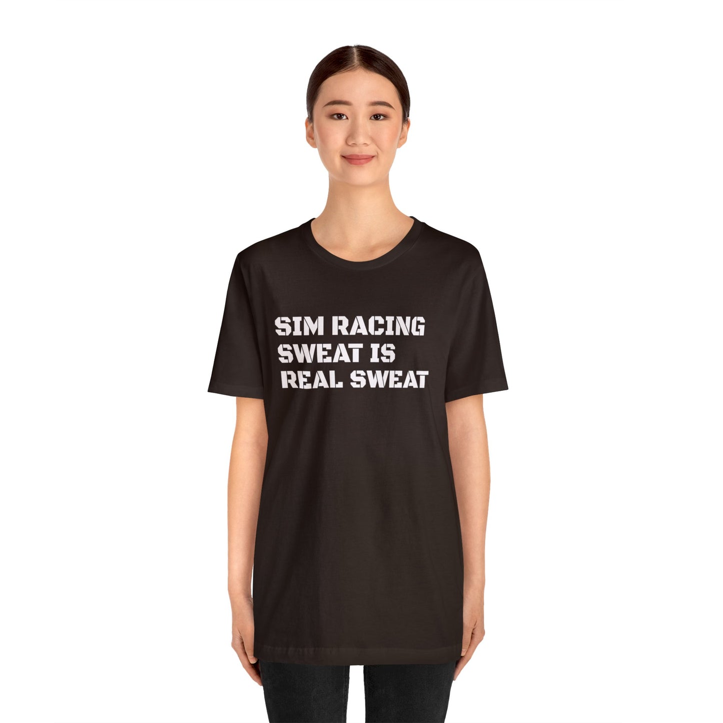 Sim Racing Sweat Is Real Sweat Shirt, Sim Racing, I Racer, Online Gaming, Gift for Gammer, I race online, E sports, Online Racing, Simulator