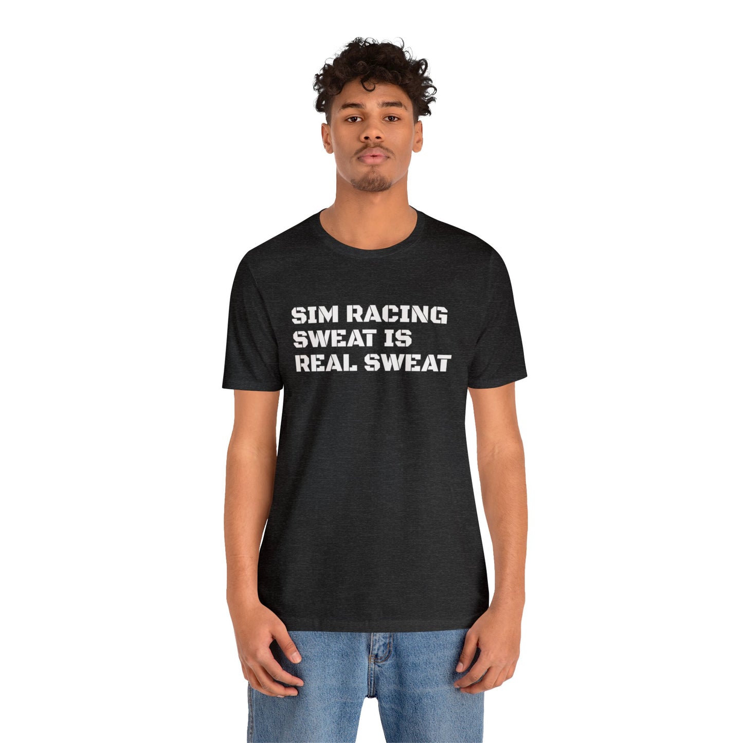 Sim Racing Sweat Is Real Sweat Shirt, Sim Racing, I Racer, Online Gaming, Gift for Gammer, I race online, E sports, Online Racing, Simulator