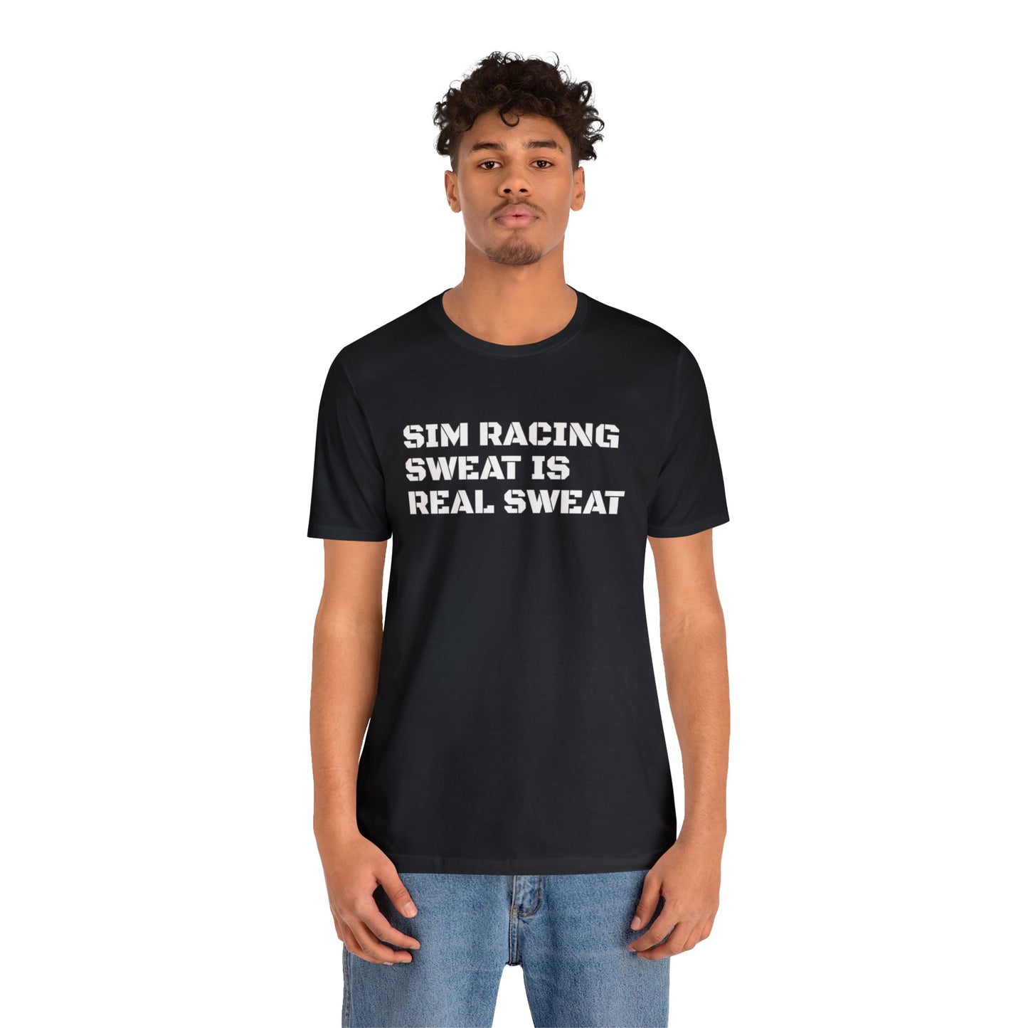 Sim Racing Sweat Is Real Sweat Shirt, Sim Racing, I Racer, Online Gaming, Gift for Gammer, I race online, E sports, Online Racing, Simulator