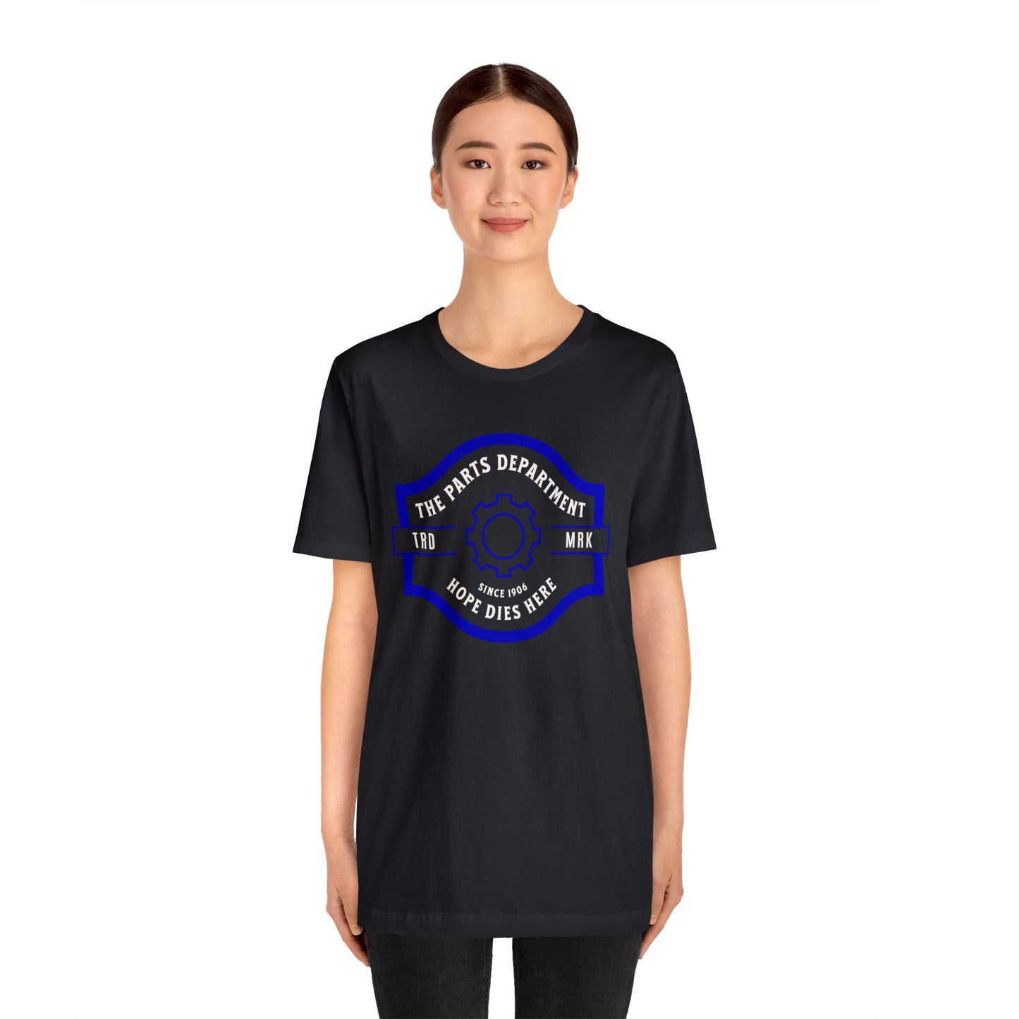 The Parts Department, Hope Dies Here Shirt, Gift for Parts Manager, Dealership Employee, Parts Counter Person, Birthday Gift, Fathers Day