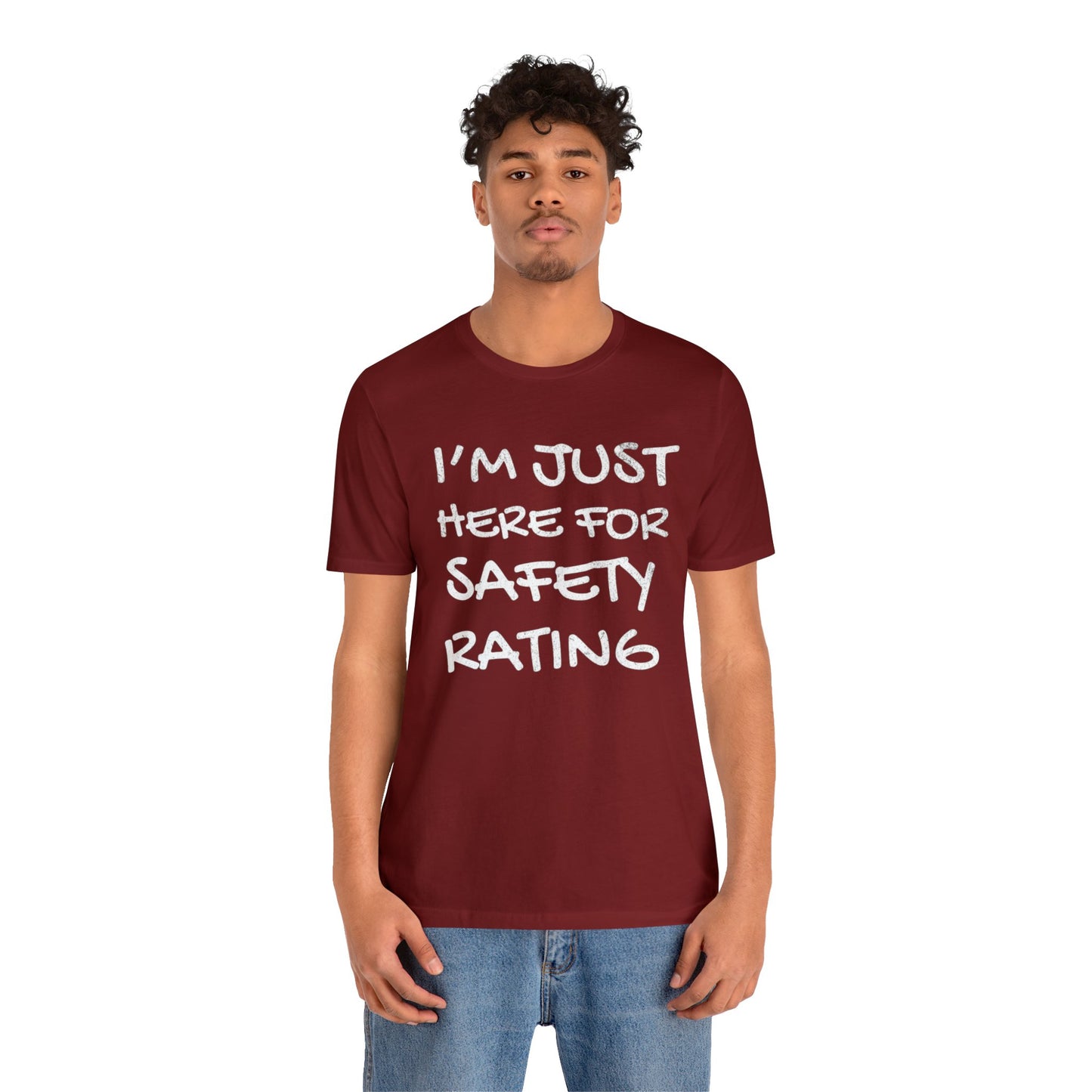 I'm Just Here For the Safety Rating Shirt, Sim Racing, I Racer, Online Gaming, Gift for Gammer, I race online, E sports, Online Racing
