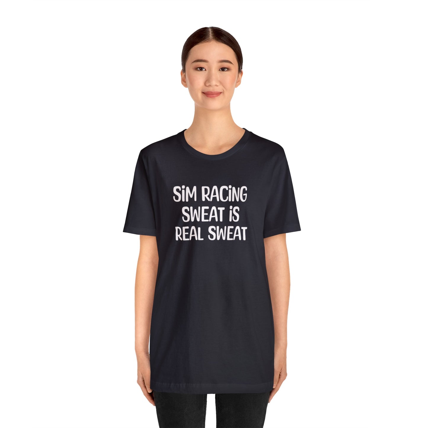 Sim Racing Sweat Is Real Sweat Shirt, Sim Racing, I Racer, Online Gaming, Gift for Gammer, I race online, E sports, Online Racing, Simulator