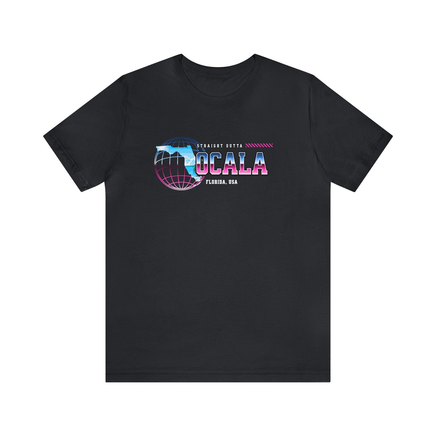 Straight Outta Ocala Florida Home Town Shirt Birthplace Birthday Gift Florida Souviner Florida Cities Destination Gift Gift For Dad