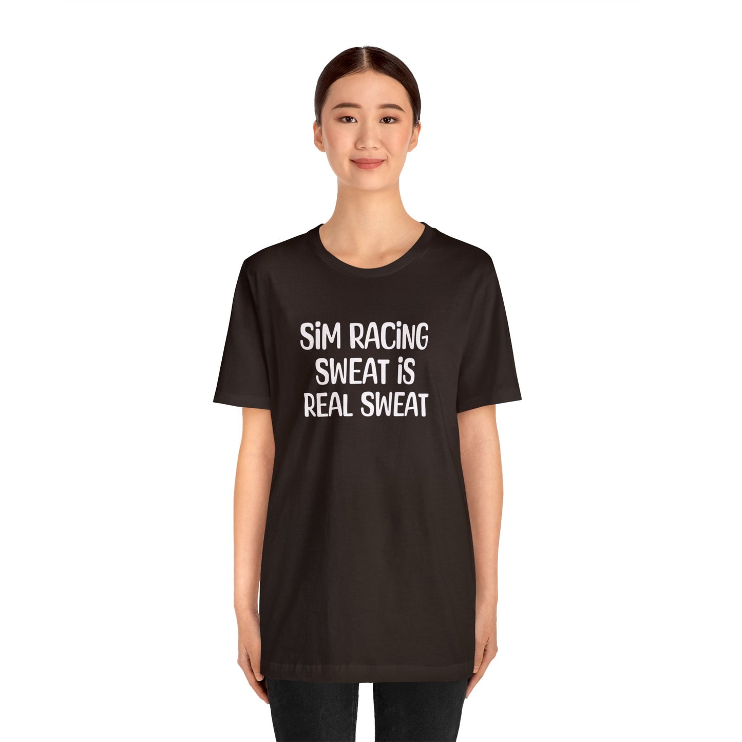 Sim Racing Sweat Is Real Sweat Shirt, Sim Racing, I Racer, Online Gaming, Gift for Gammer, I race online, E sports, Online Racing, Simulator