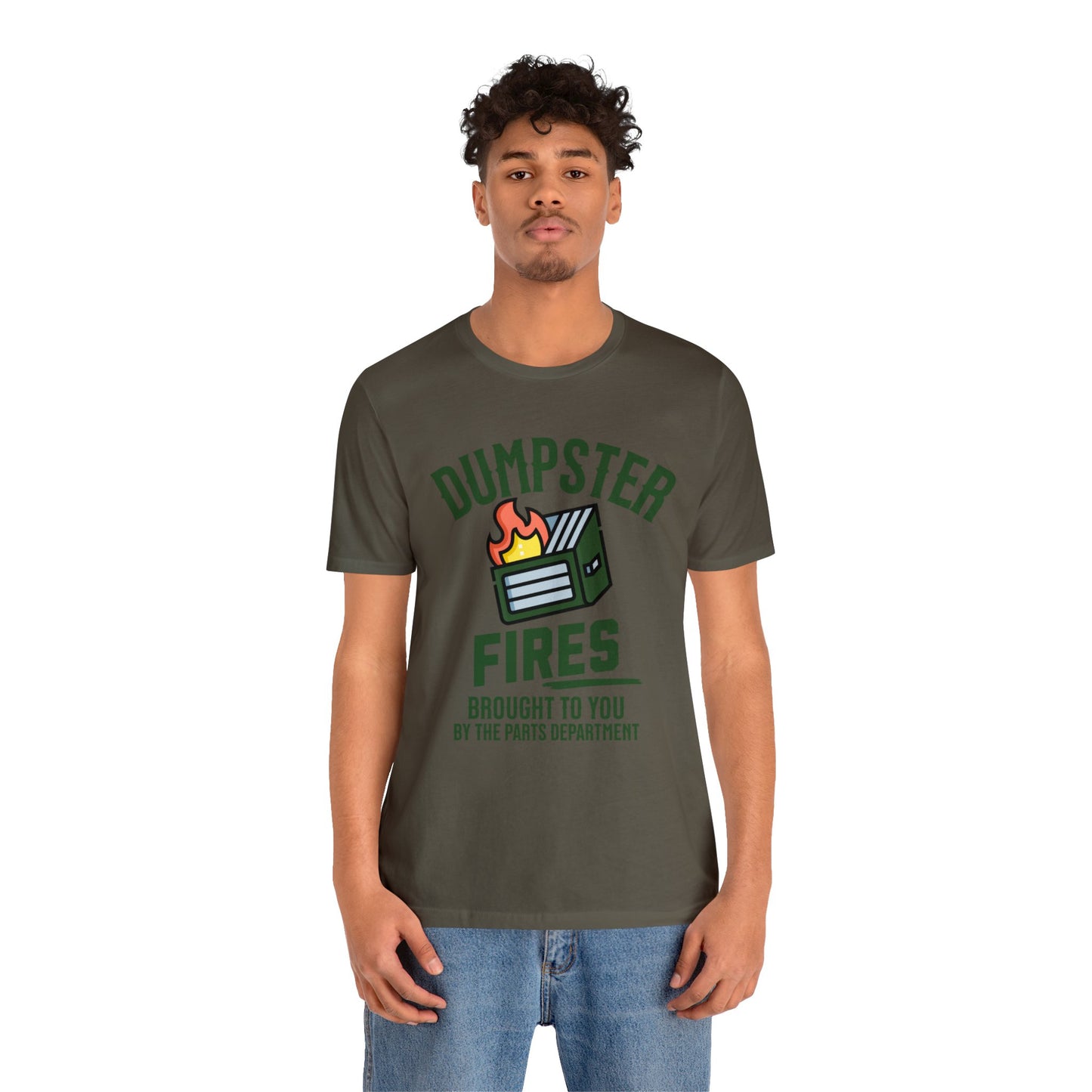 Dumpster Fires Brought to you by the Parts Department, Gift for Parts Manager, Dealership Employee, Parts Counter Person, Birthday Day