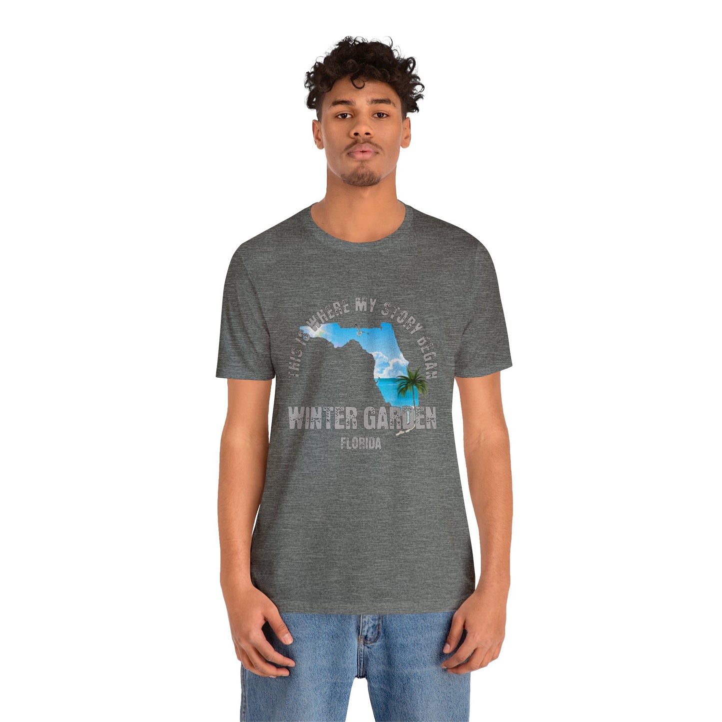 State of Florida T-Shirt - This is where my story began Winter Garden Florida