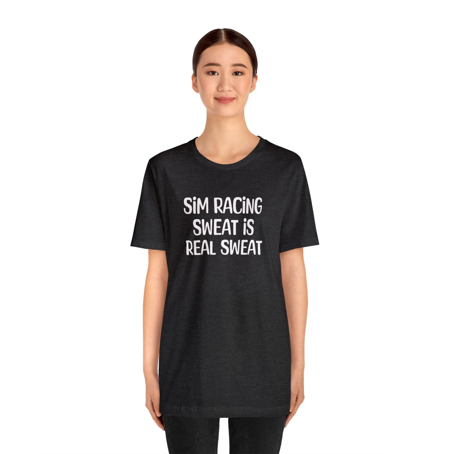 Sim Racing Sweat Is Real Sweat Shirt, Sim Racing, I Racer, Online Gaming, Gift for Gammer, I race online, E sports, Online Racing, Simulator