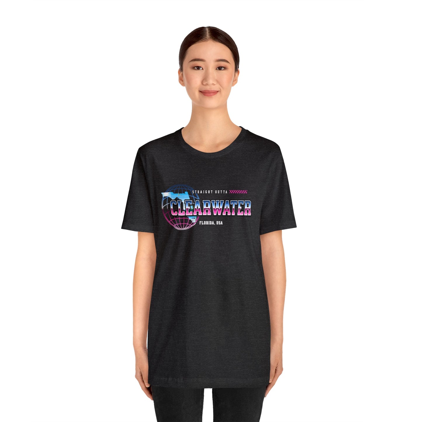 Straight Outta Clearwater Florida Home Town Shirt Birthplace Birthday Gift Florida Souviner Florida Cities Destination Gift Gift For Dad