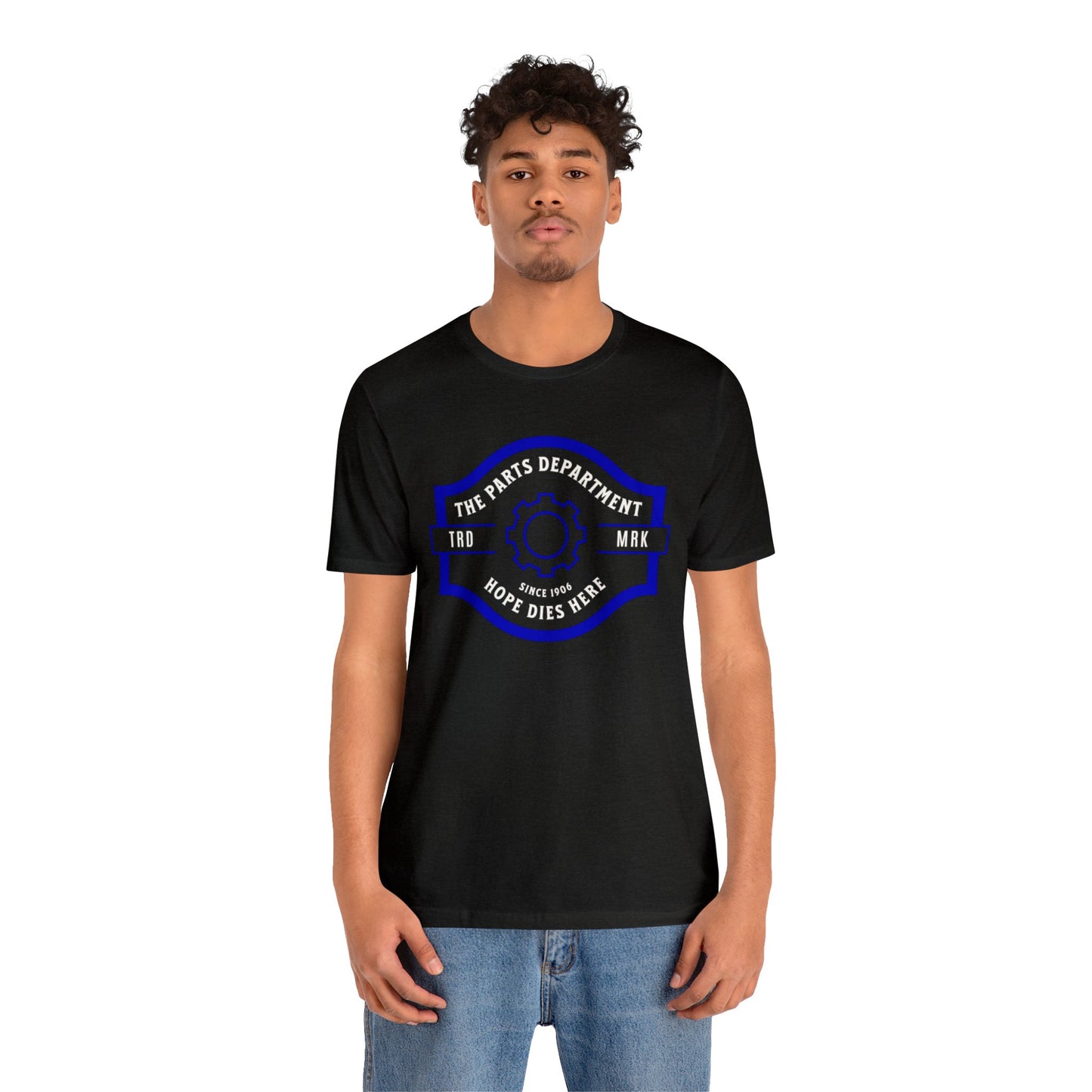 The Parts Department, Hope Dies Here Shirt, Gift for Parts Manager, Dealership Employee, Parts Counter Person, Birthday Gift, Fathers Day