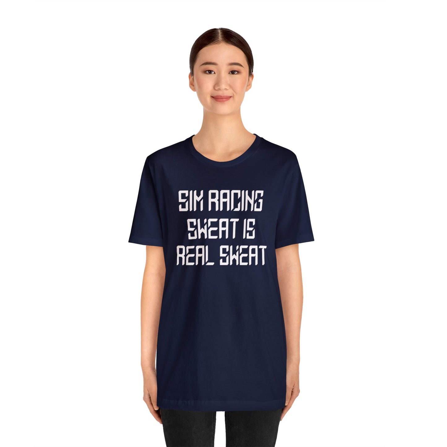 Sim Racing Sweat Is Real Sweat Shirt, Sim Racing, I Racer, Online Gaming, Gift for Gammer, I race online, E sports, Online Racing