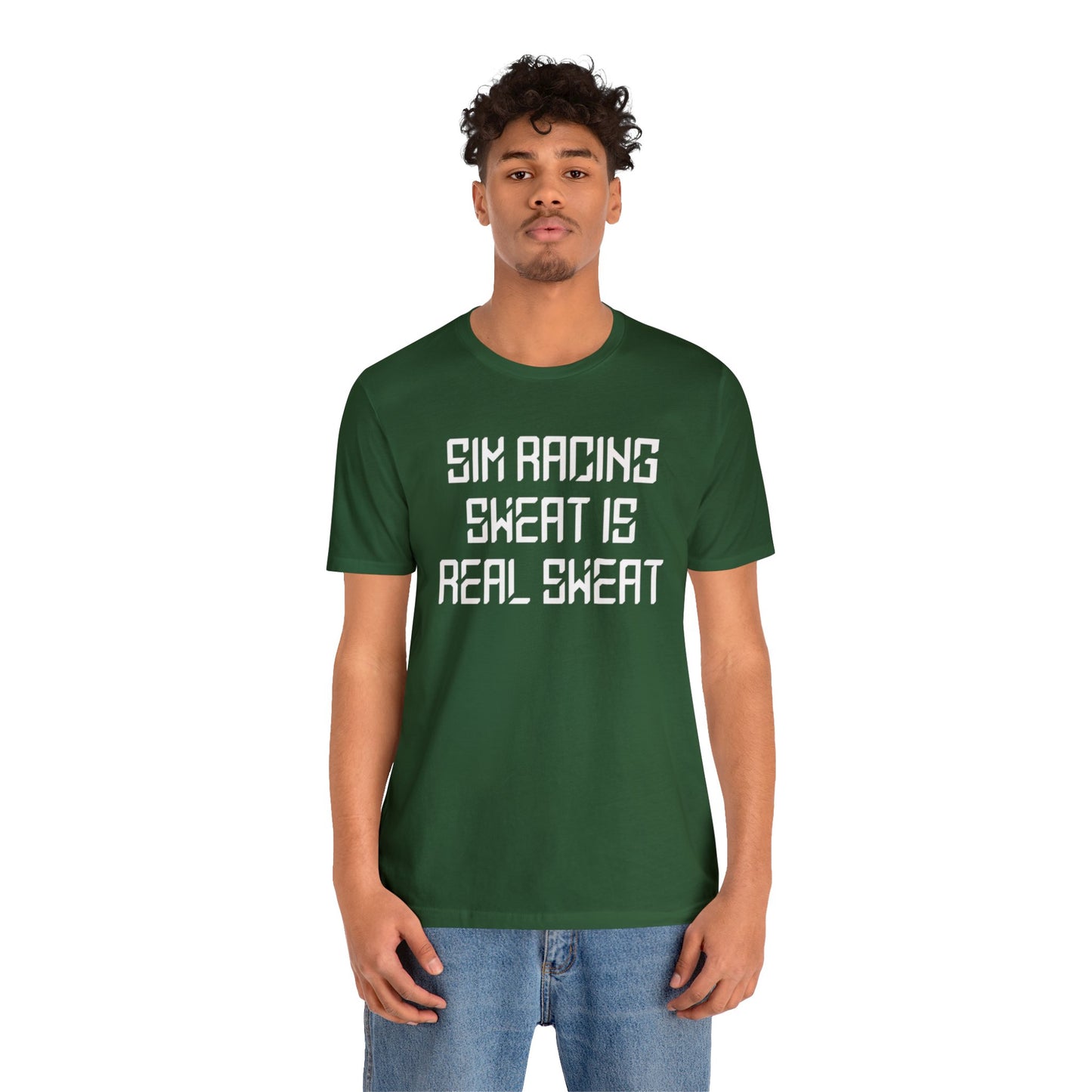 Sim Racing Sweat Is Real Sweat Shirt, Sim Racing, I Racer, Online Gaming, Gift for Gammer, I race online, E sports, Online Racing
