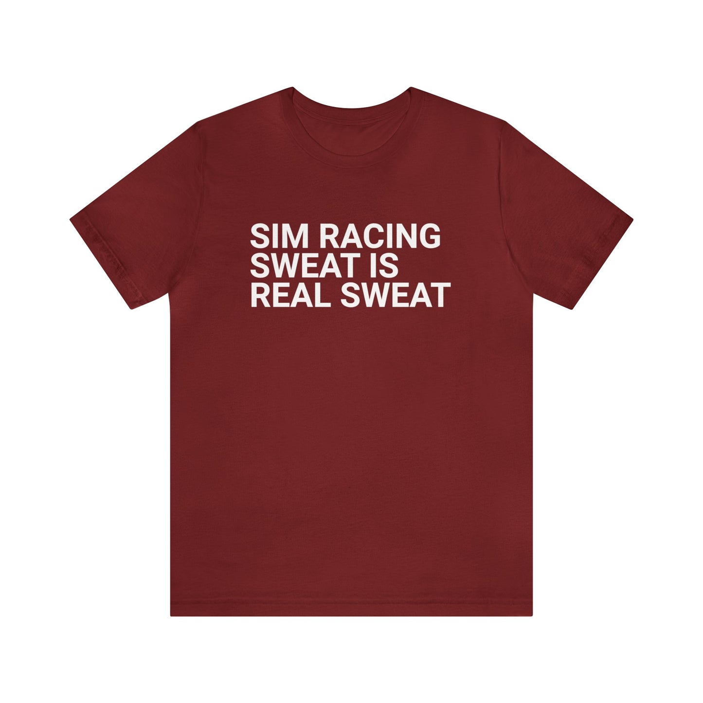 Sim Racing Sweat Is Real Sweat Shirt, Sim Racing, I Racer, Online Gaming, Gift for Gammer, I race online, E sports, Online Racing, Simulator