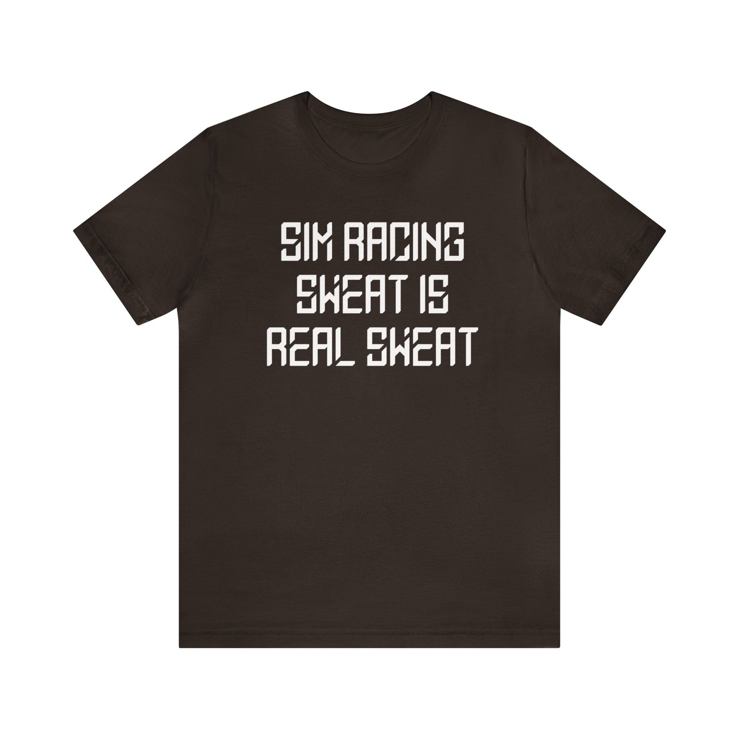 Sim Racing Sweat Is Real Sweat Shirt, Sim Racing, I Racer, Online Gaming, Gift for Gammer, I race online, E sports, Online Racing