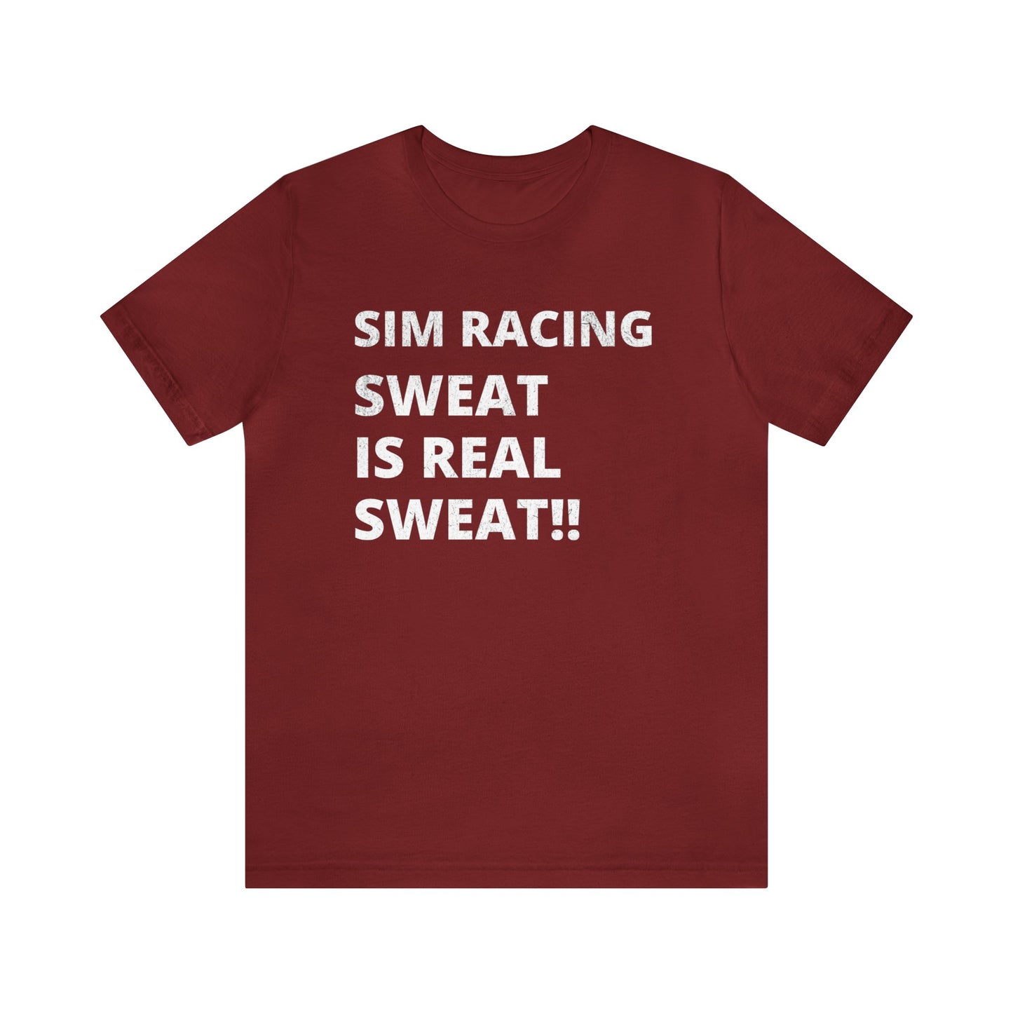 Sim Racing Sweat Is Real Sweat Shirt, Sim Racing, I Racer, Online Gaming, Gift for Gammer, I race online, E sports, Online Racing, Simulator