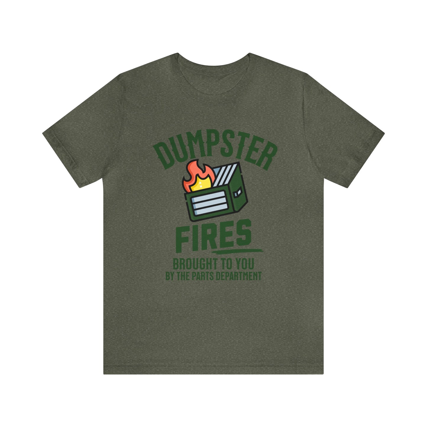 Dumpster Fires Brought to you by the Parts Department, Gift for Parts Manager, Dealership Employee, Parts Counter Person, Birthday Day