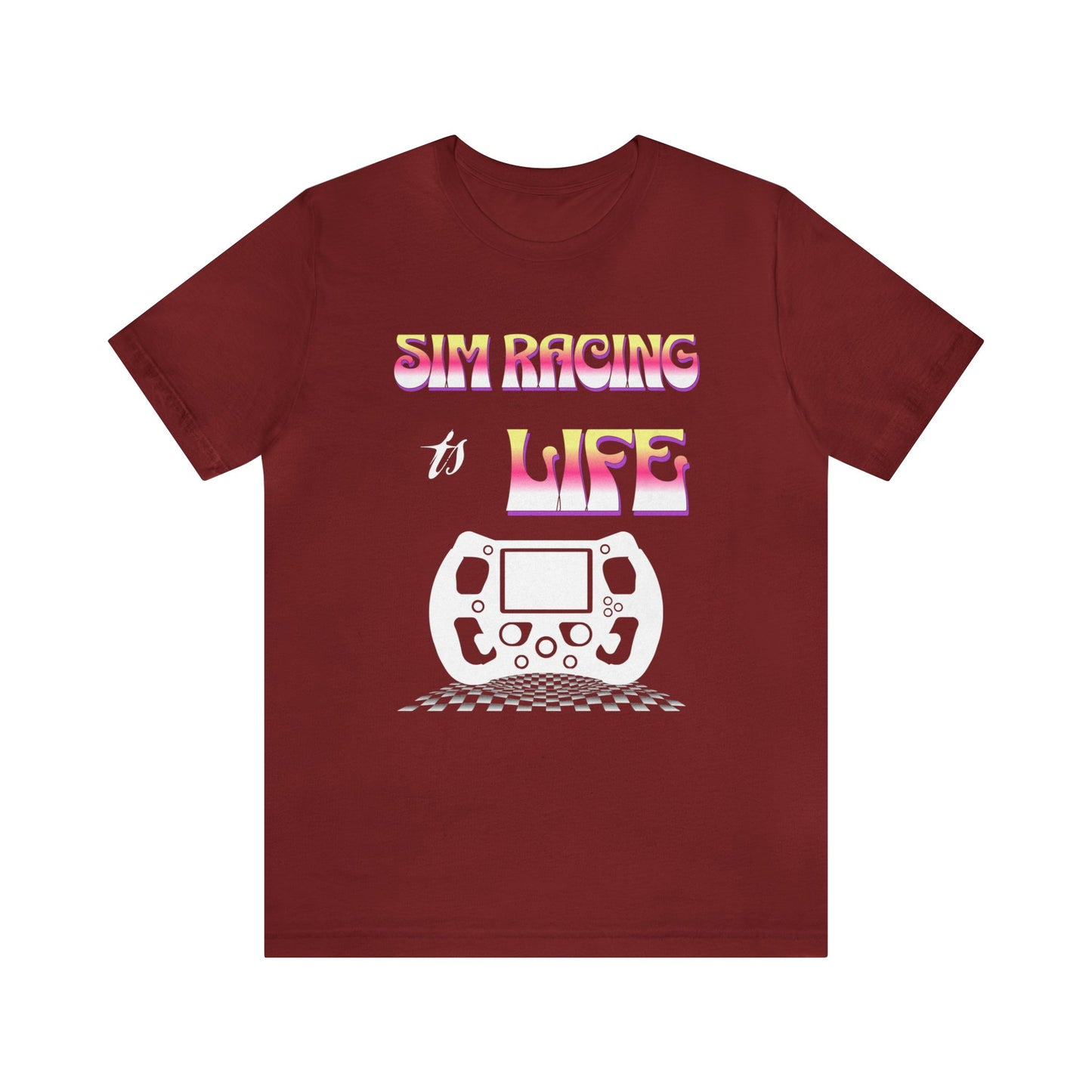 Sim Racing Is Life Shirt, Sim Racing, I Racer, Online Gaming, Gift for Gammer, I race online, E sports, Online Racing, Simulator