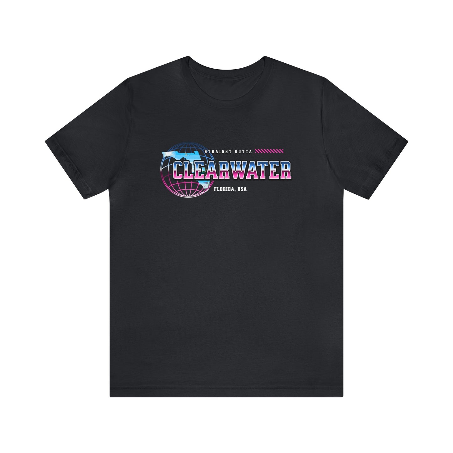 Straight Outta Clearwater Florida Home Town Shirt Birthplace Birthday Gift Florida Souviner Florida Cities Destination Gift Gift For Dad