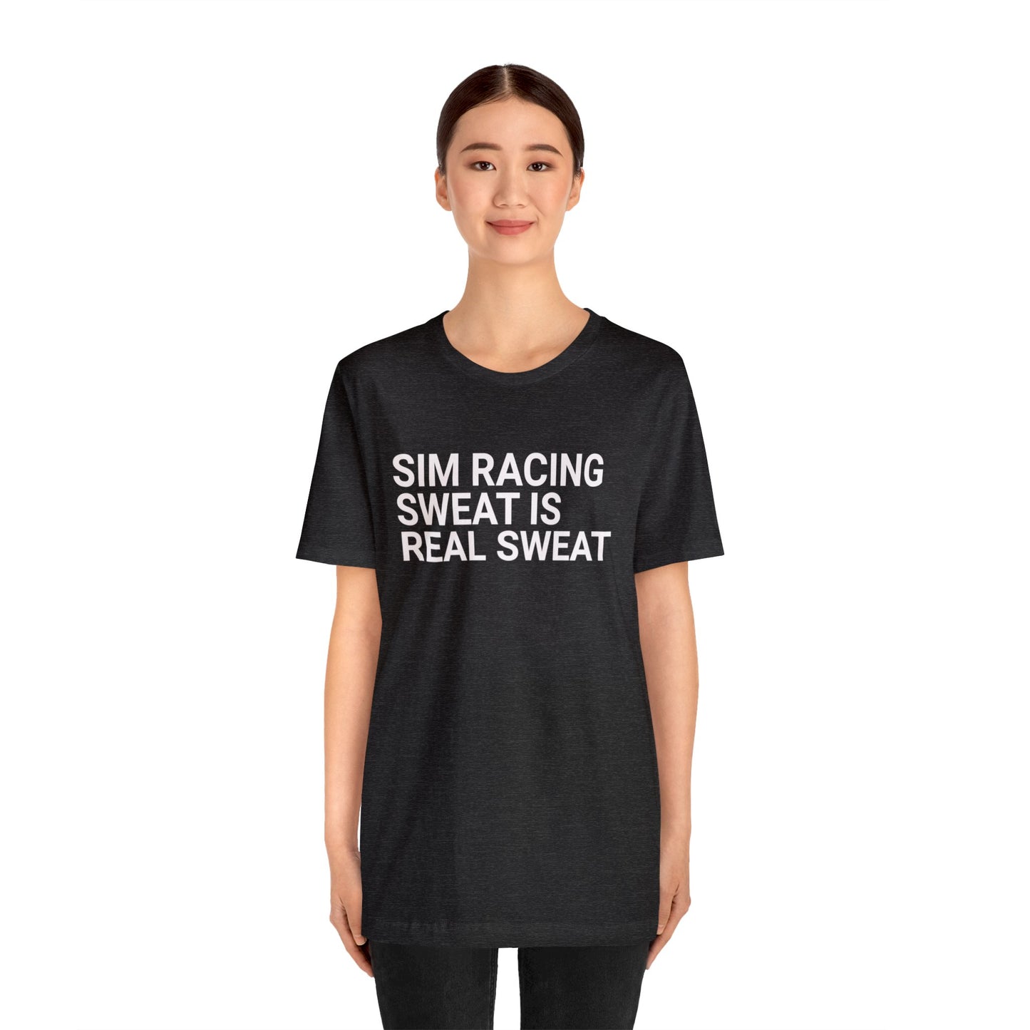 Sim Racing Sweat Is Real Sweat Shirt, Sim Racing, I Racer, Online Gaming, Gift for Gammer, I race online, E sports, Online Racing, Simulator