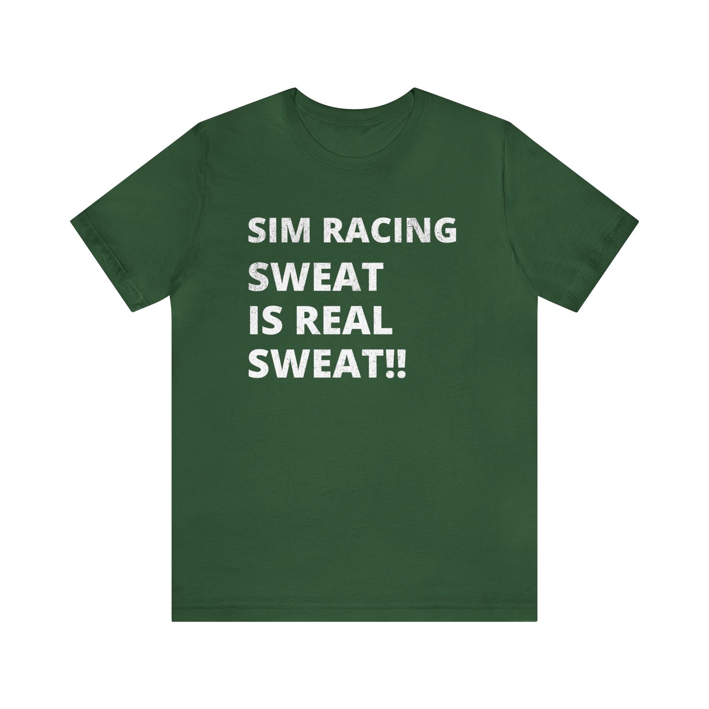 Sim Racing Sweat Is Real Sweat Shirt, Sim Racing, I Racer, Online Gaming, Gift for Gammer, I race online, E sports, Online Racing, Simulator