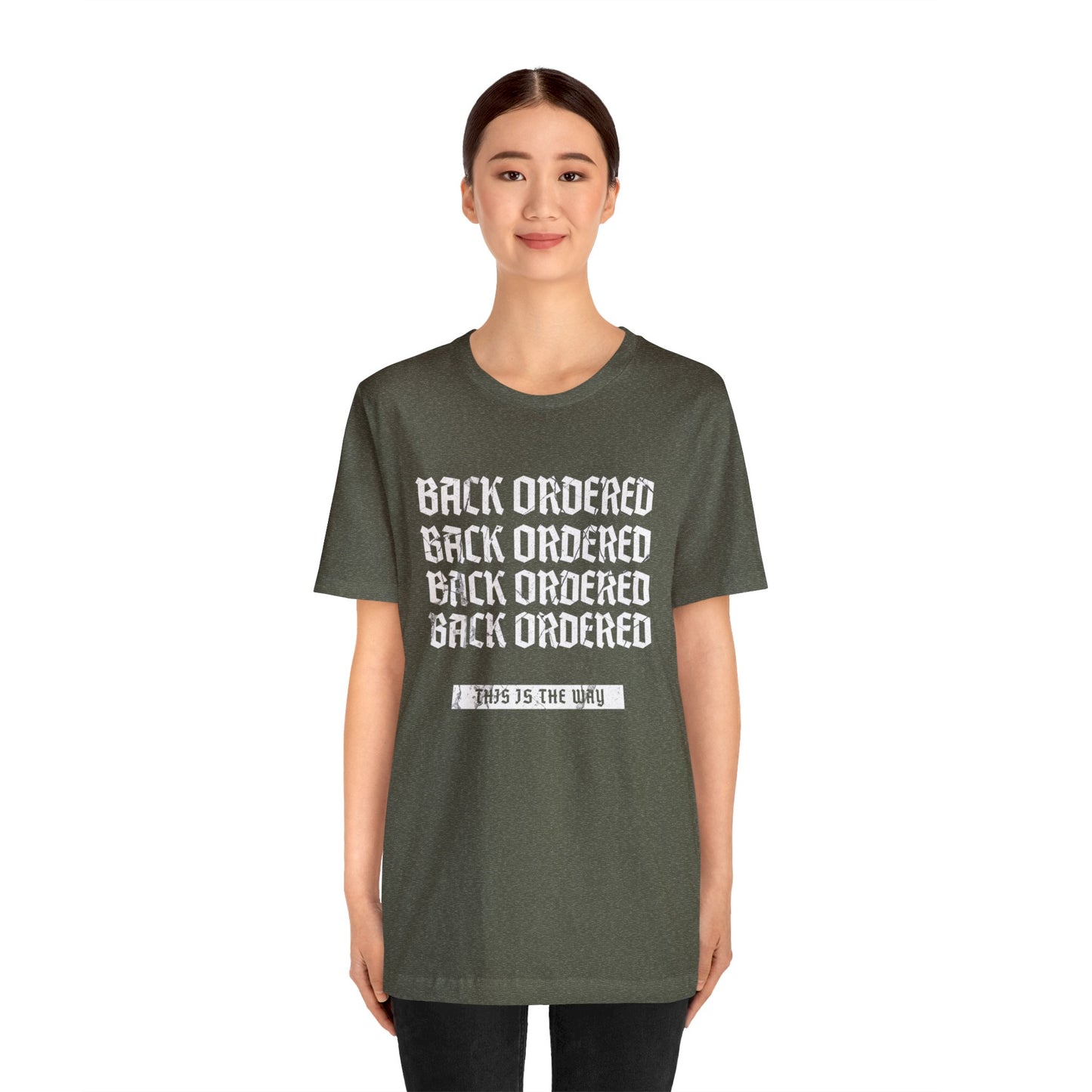 Back Ordered, This is the Way Parts Department Shirt, Gift for Parts Manager, Dealership Employee, Parts Counter Person, Birthday Day