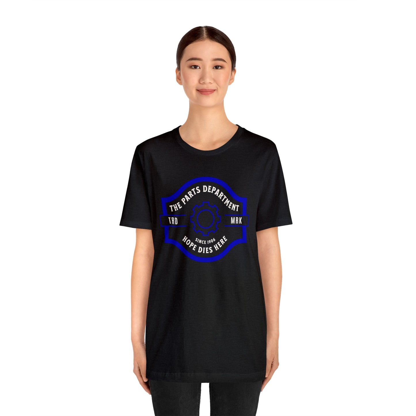The Parts Department, Hope Dies Here Shirt, Gift for Parts Manager, Dealership Employee, Parts Counter Person, Birthday Gift, Fathers Day