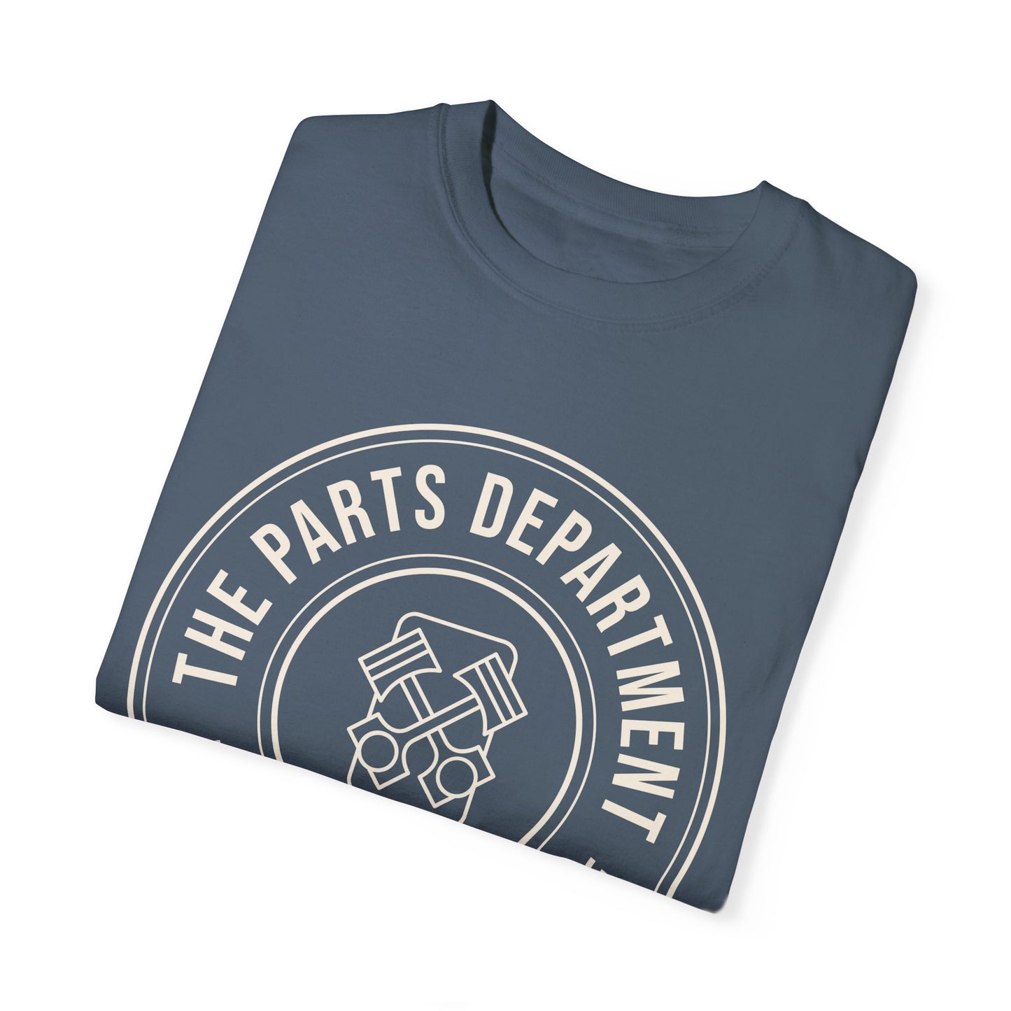 The Parts Department - Hope Dies Here Unisex Dyed T-shirt Dealership employee gift ideas, birthday gifts father's day Valentine's day