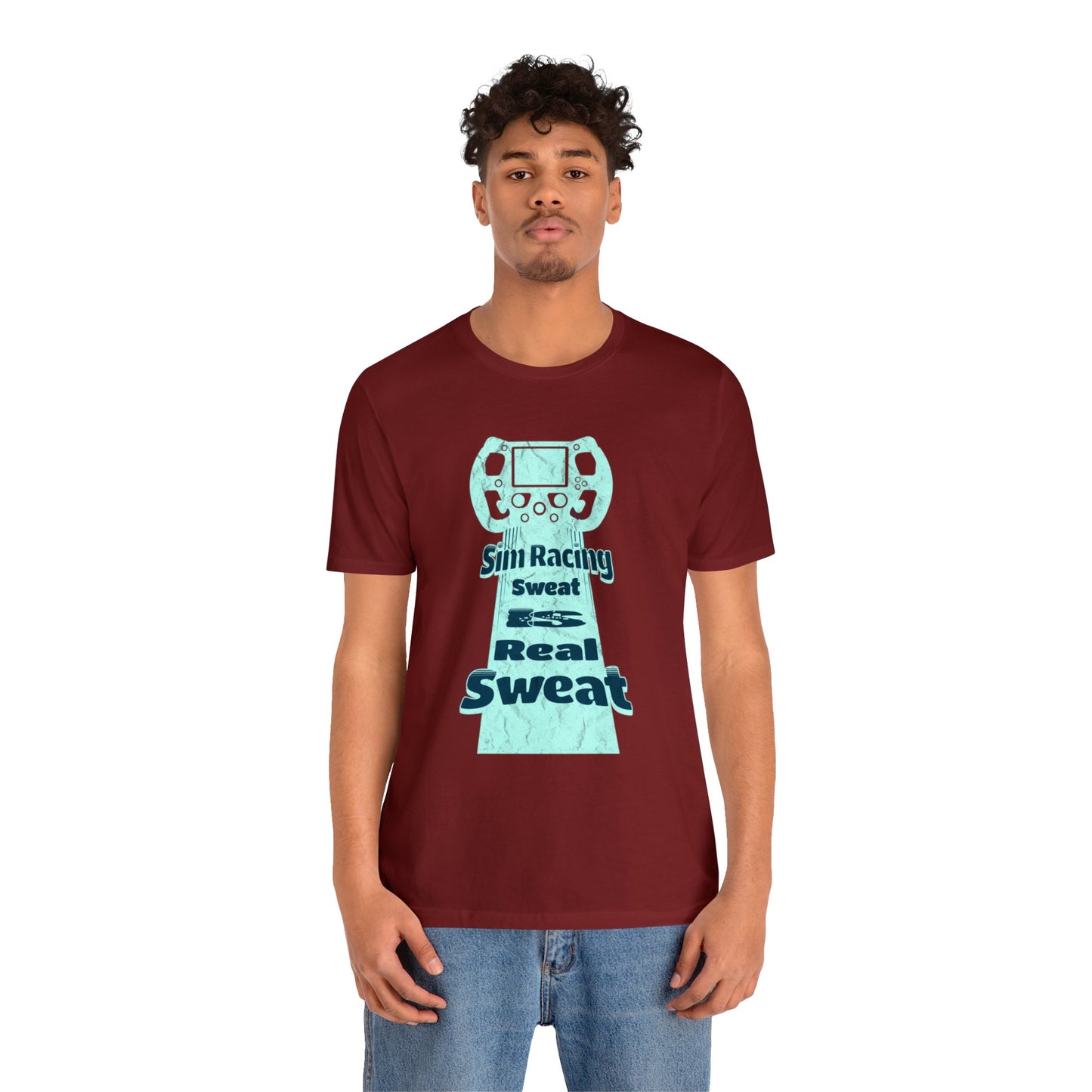 Sim Racing Sweat is Real Sweat Shirt, Sim Racing, I Racer, Online Gaming, Gift for Gammer, I race online, E sports, Online Racing, Simulator