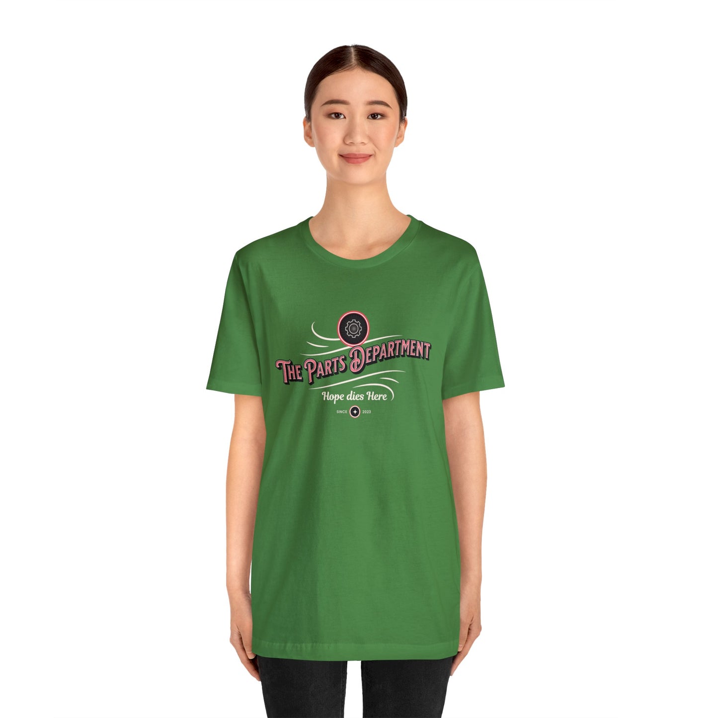 The Parts Department, Hope Dies Here Shirt, Gift for Parts Manager, Dealership Employee, Parts Counter Person, Birthday Gift, Fathers Day