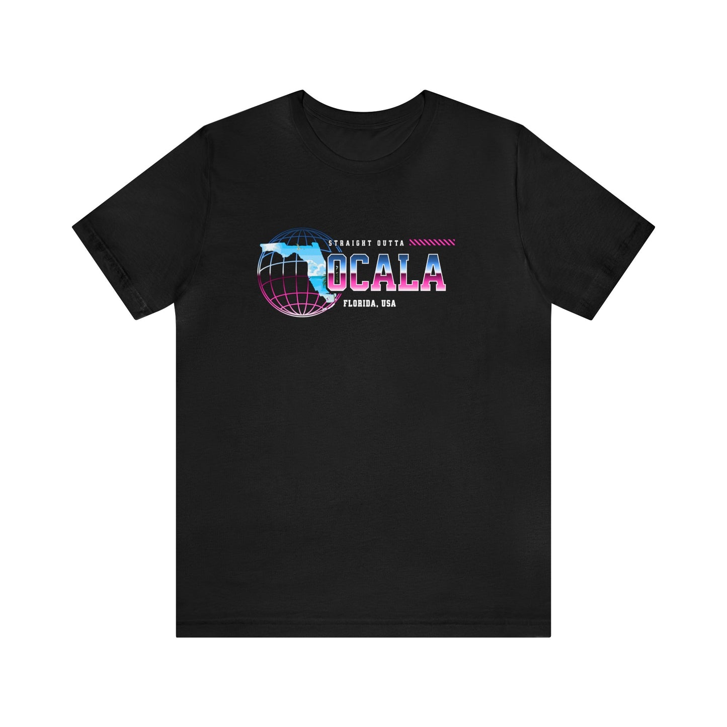 Straight Outta Ocala Florida Home Town Shirt Birthplace Birthday Gift Florida Souviner Florida Cities Destination Gift Gift For Dad