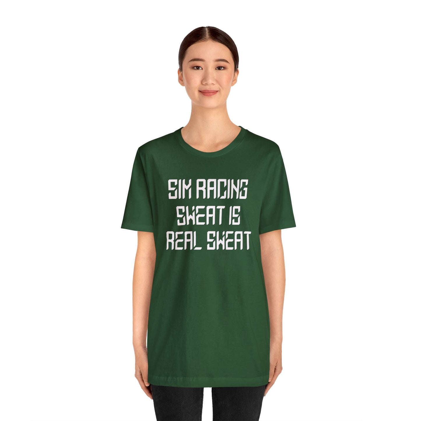 Sim Racing Sweat Is Real Sweat Shirt, Sim Racing, I Racer, Online Gaming, Gift for Gammer, I race online, E sports, Online Racing