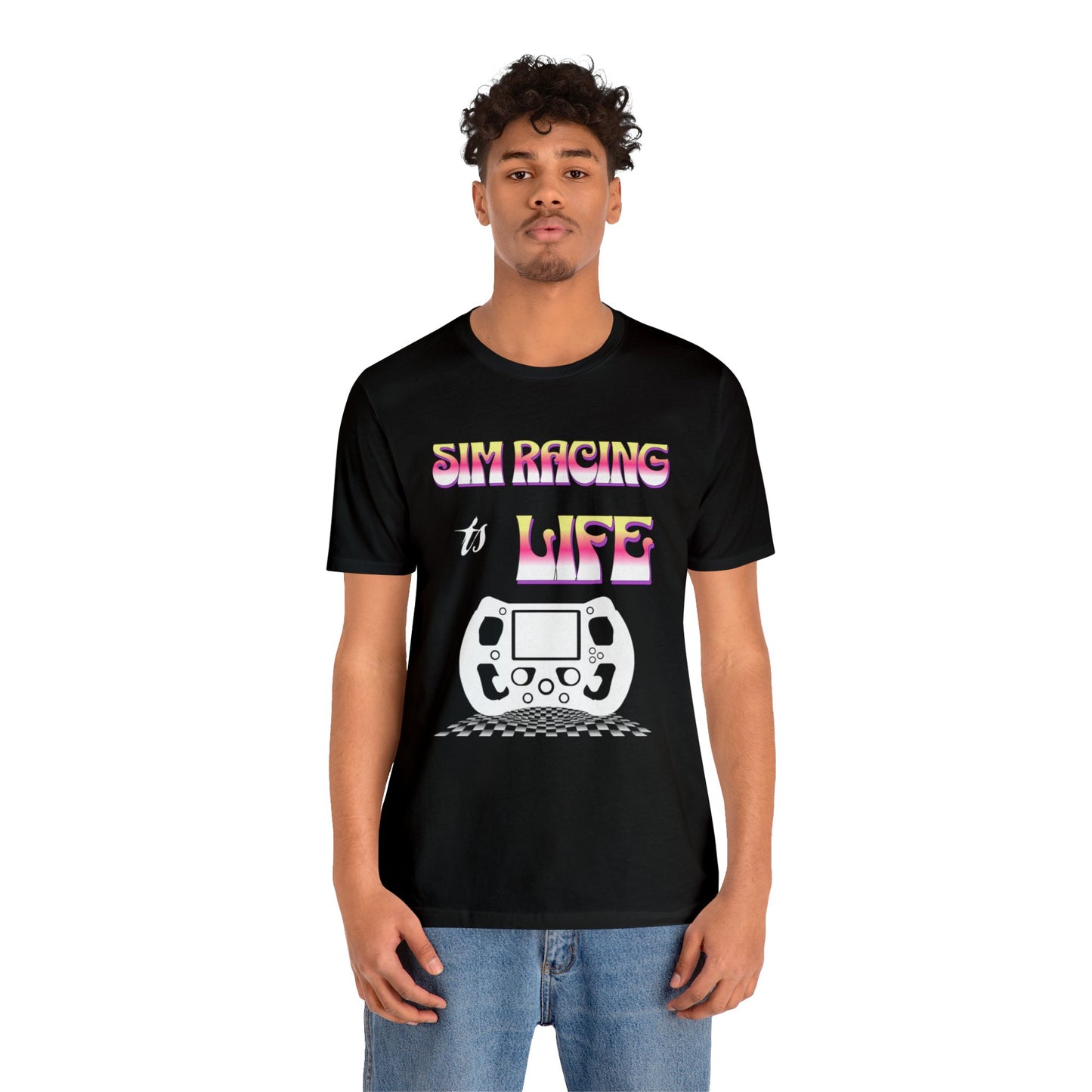 Sim Racing Is Life Shirt, Sim Racing, I Racer, Online Gaming, Gift for Gammer, I race online, E sports, Online Racing, Simulator