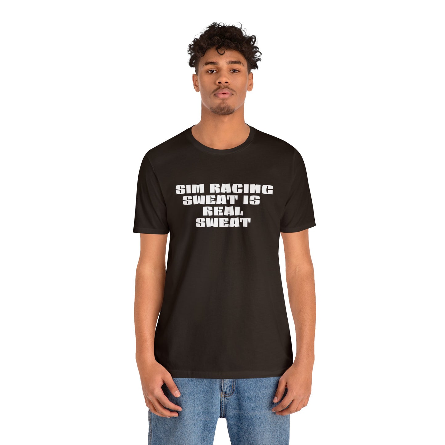 Sim Racing Sweat Is Real Sweat Shirt, Sim Racing, I Racer, Online Gaming, Gift for Gammer, I race online, E sports, Online Racing, Simulator