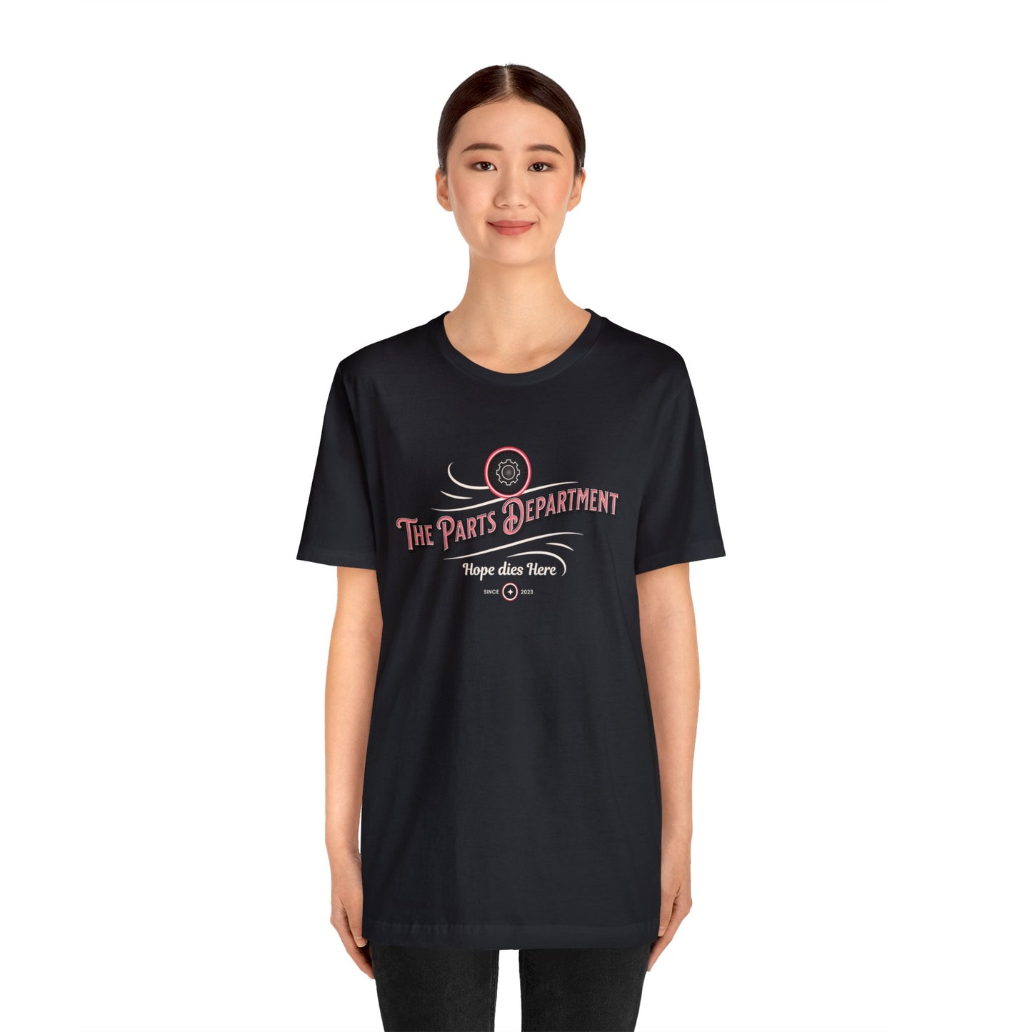 The Parts Department, Hope Dies Here Shirt, Gift for Parts Manager, Dealership Employee, Parts Counter Person, Birthday Gift, Fathers Day