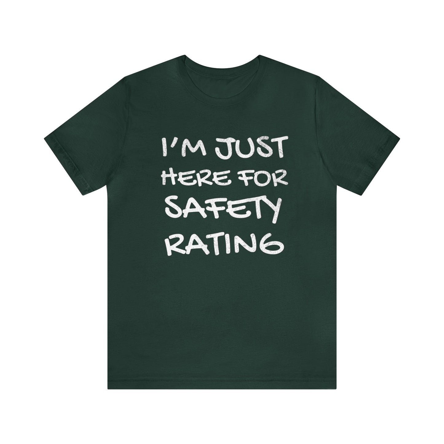 I'm Just Here For the Safety Rating Shirt, Sim Racing, I Racer, Online Gaming, Gift for Gammer, I race online, E sports, Online Racing
