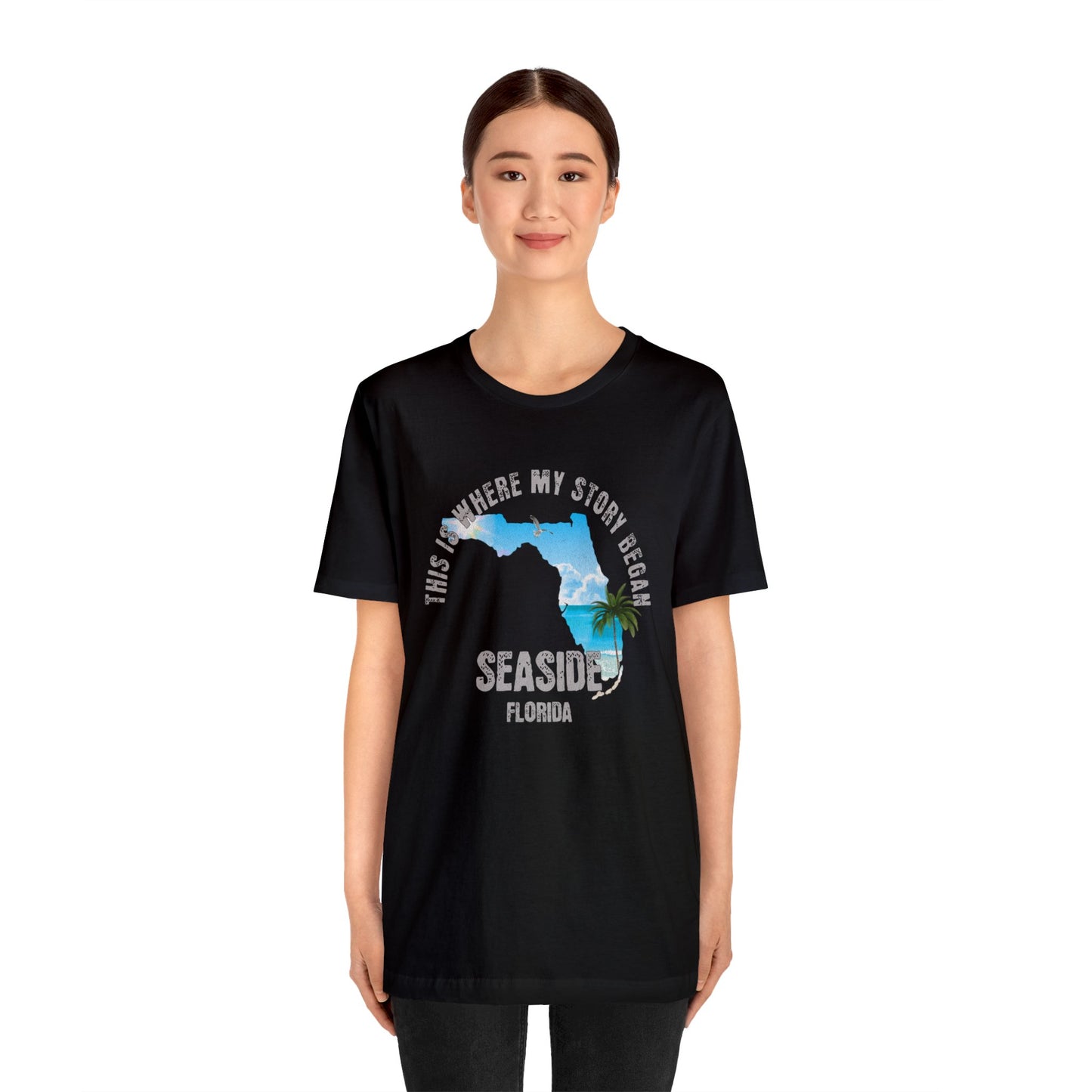 State of Florida T-Shirt - This is where my story began Seaside Florida