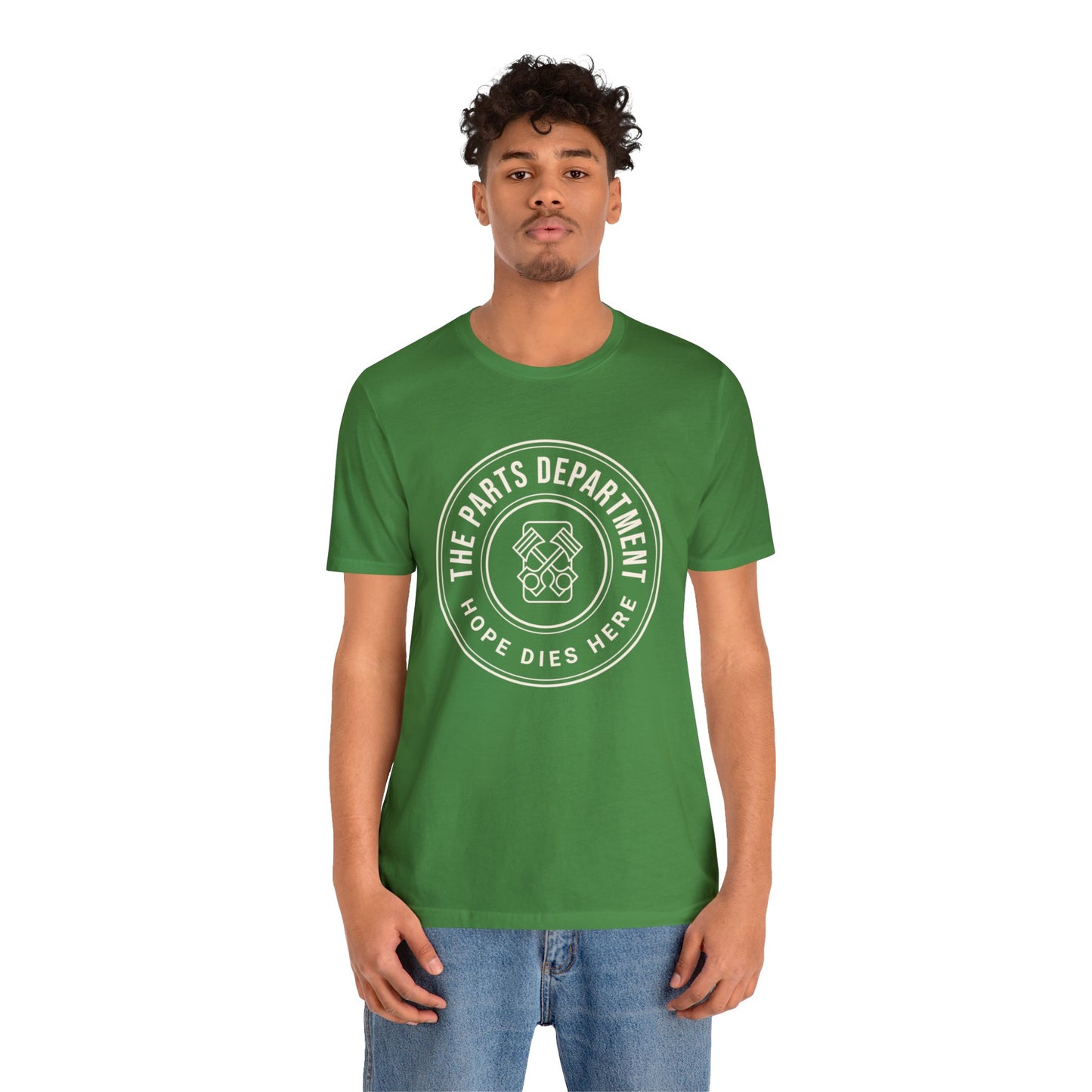 The Parts Department, Hope Dies Here Shirt, Gift for Parts Manager, Dealership Employee, Parts Counter Person, Birthday Gift, Fathers Day
