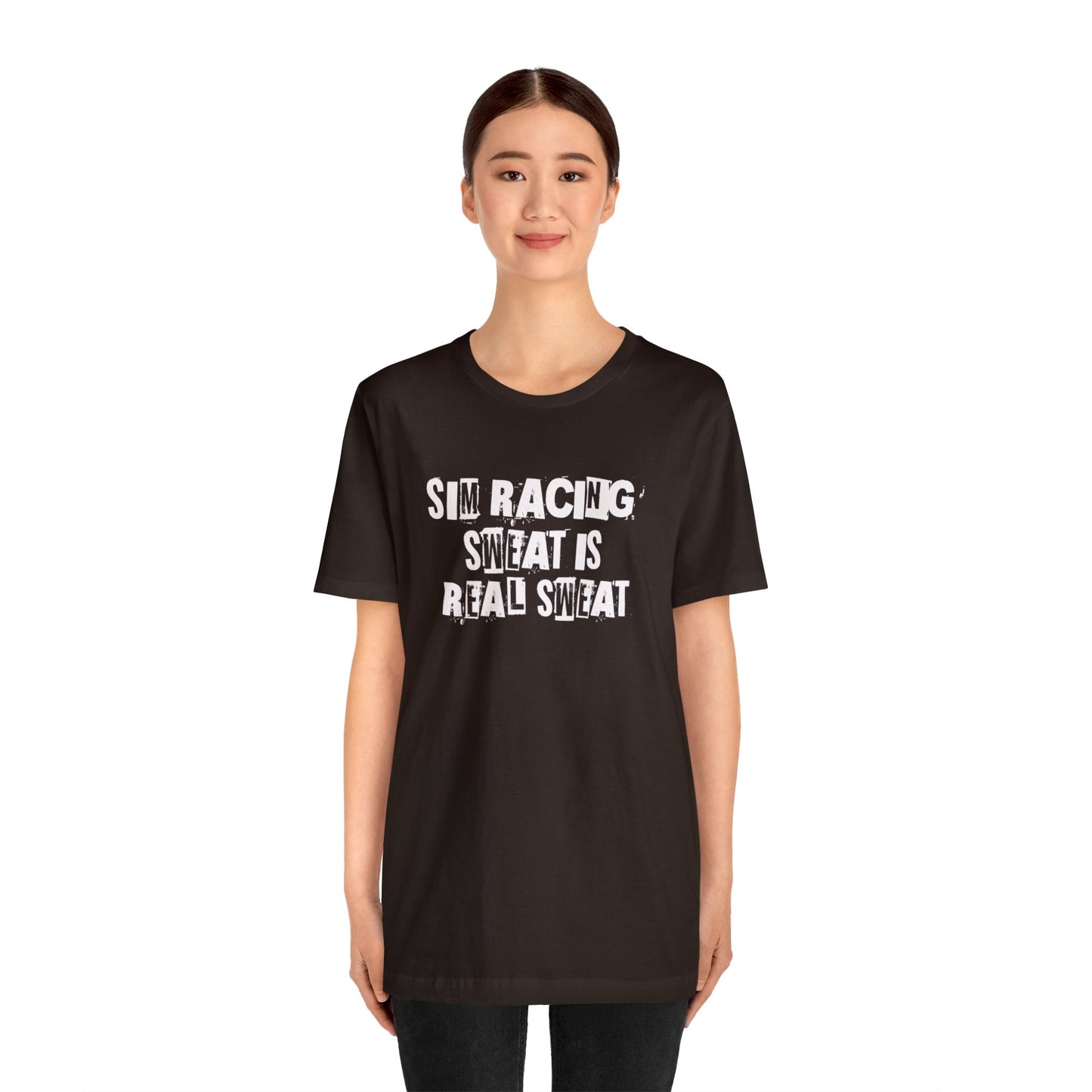 Sim Racing Sweat Is Real Sweat Shirt, Sim Racing, I Racer, Online Gaming, Gift for Gammer, I race online, E sports, Online Racing, Simulator