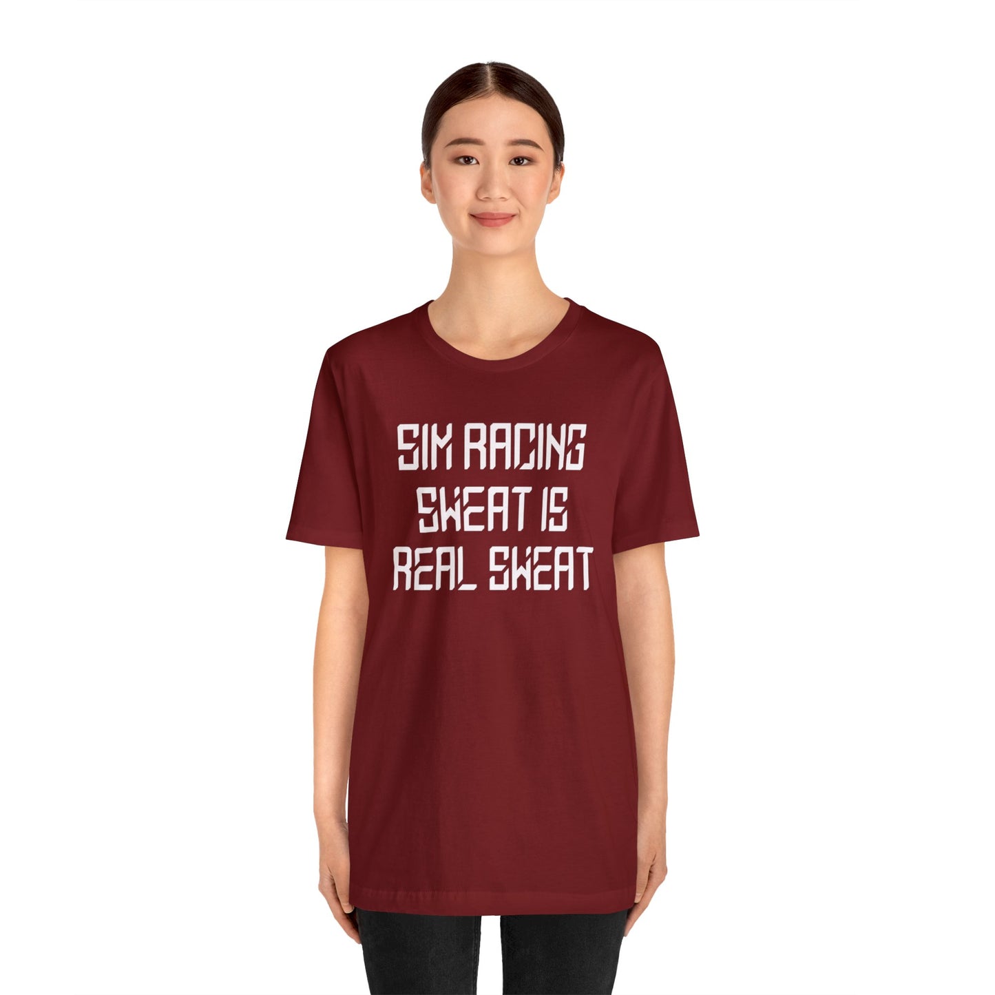 Sim Racing Sweat Is Real Sweat Shirt, Sim Racing, I Racer, Online Gaming, Gift for Gammer, I race online, E sports, Online Racing