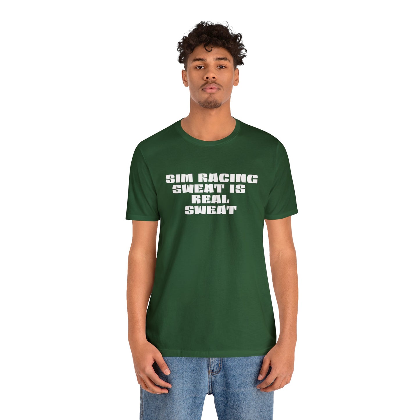 Sim Racing Sweat Is Real Sweat Shirt, Sim Racing, I Racer, Online Gaming, Gift for Gammer, I race online, E sports, Online Racing, Simulator