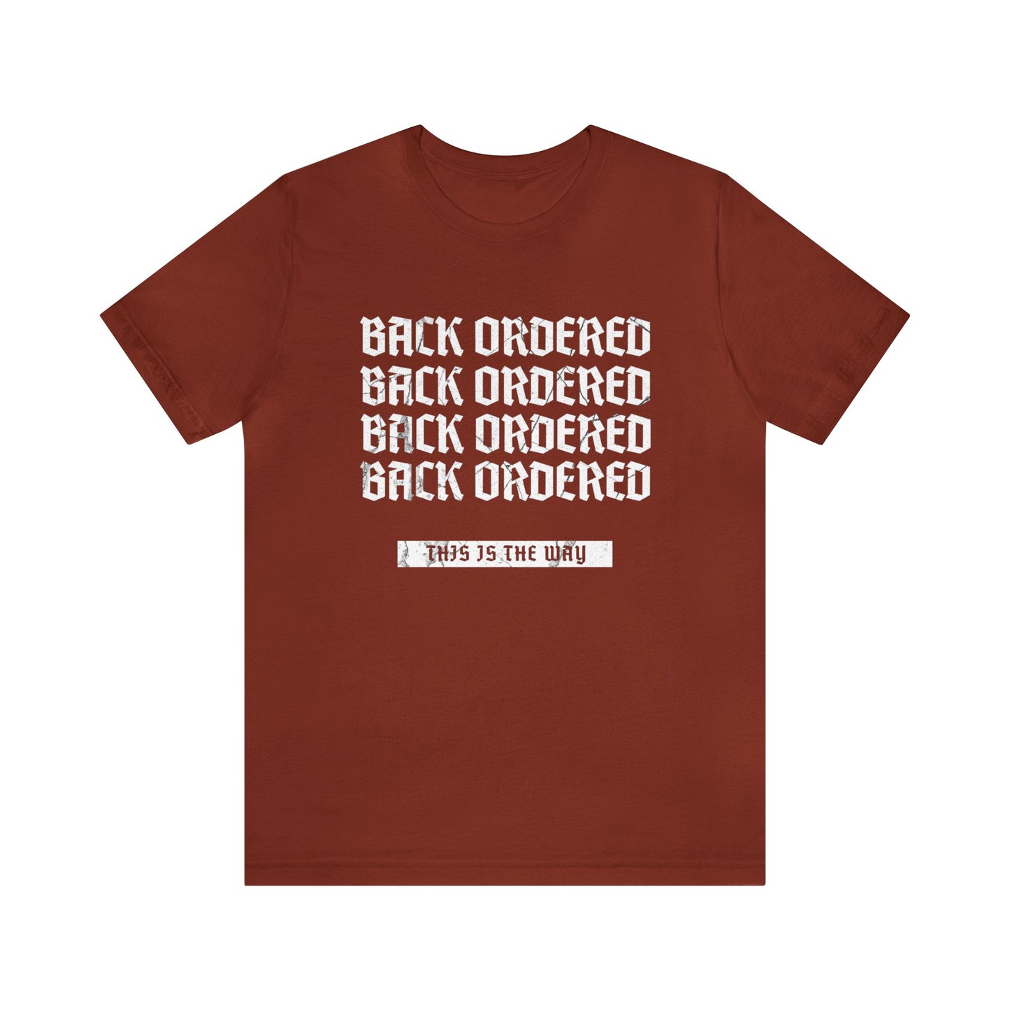 Back Ordered, This is the Way Parts Department Shirt, Gift for Parts Manager, Dealership Employee, Parts Counter Person, Birthday Day