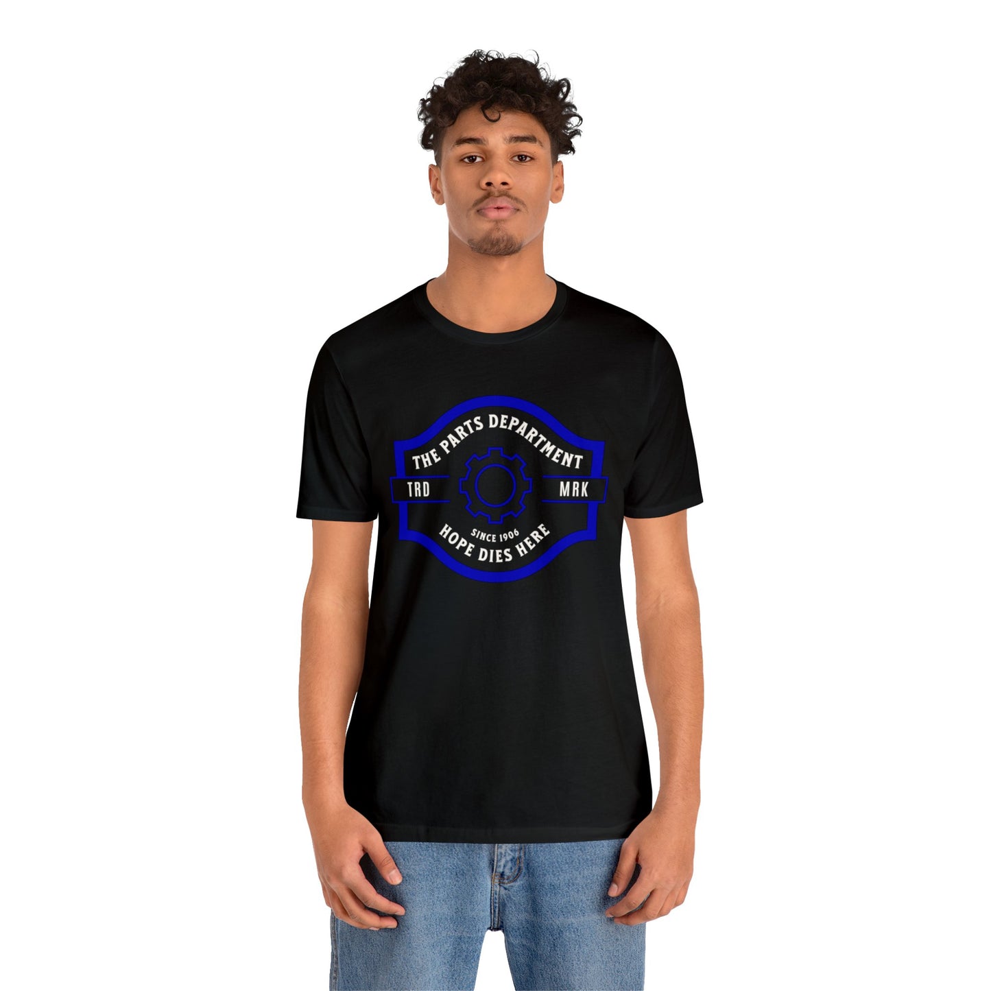 The Parts Department, Hope Dies Here Shirt, Gift for Parts Manager, Dealership Employee, Parts Counter Person, Birthday Gift, Fathers Day